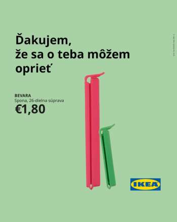 Leták IKEA.