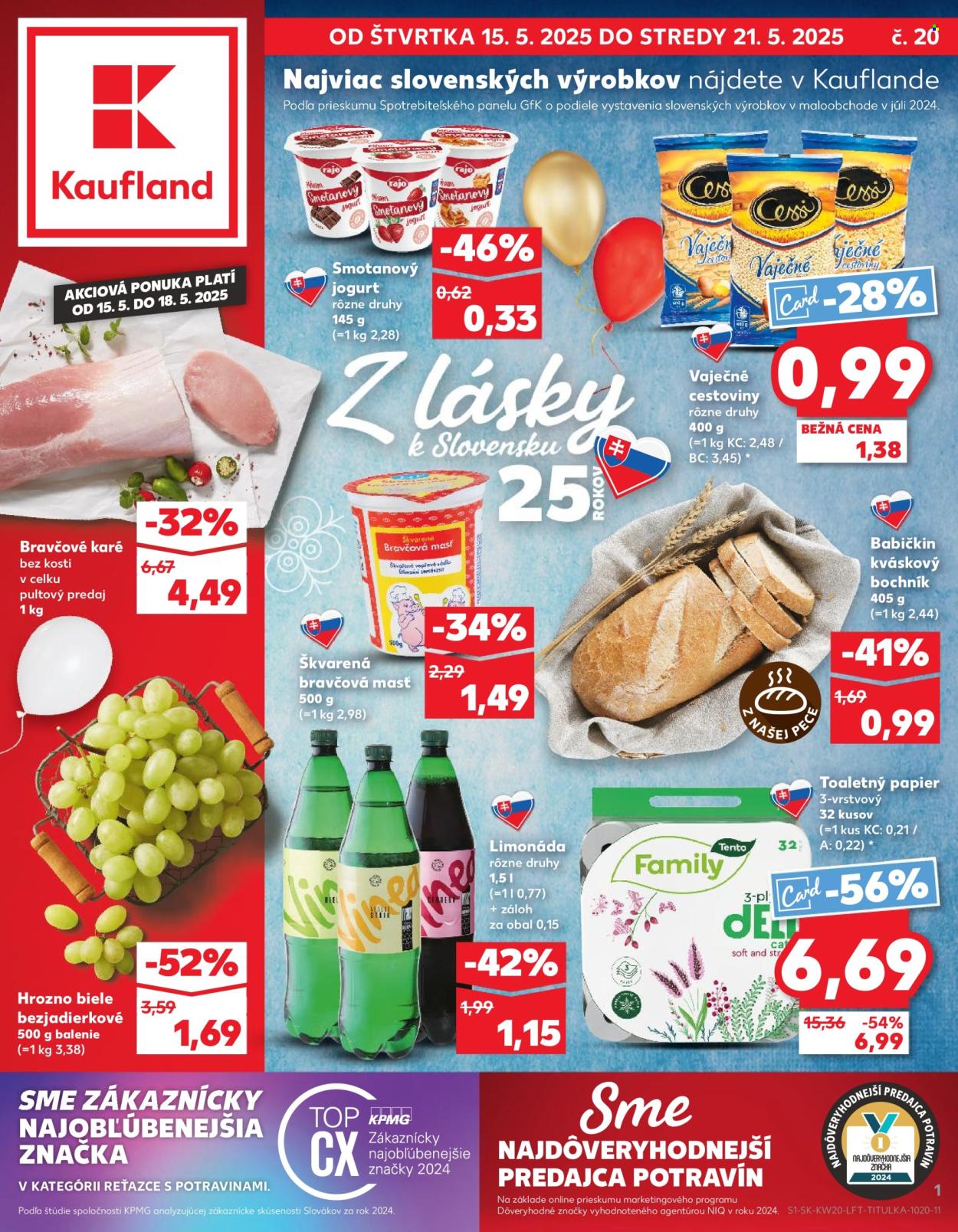 Leták Kaufland - 15.5.2025 - 21.5.2025. Strana 1