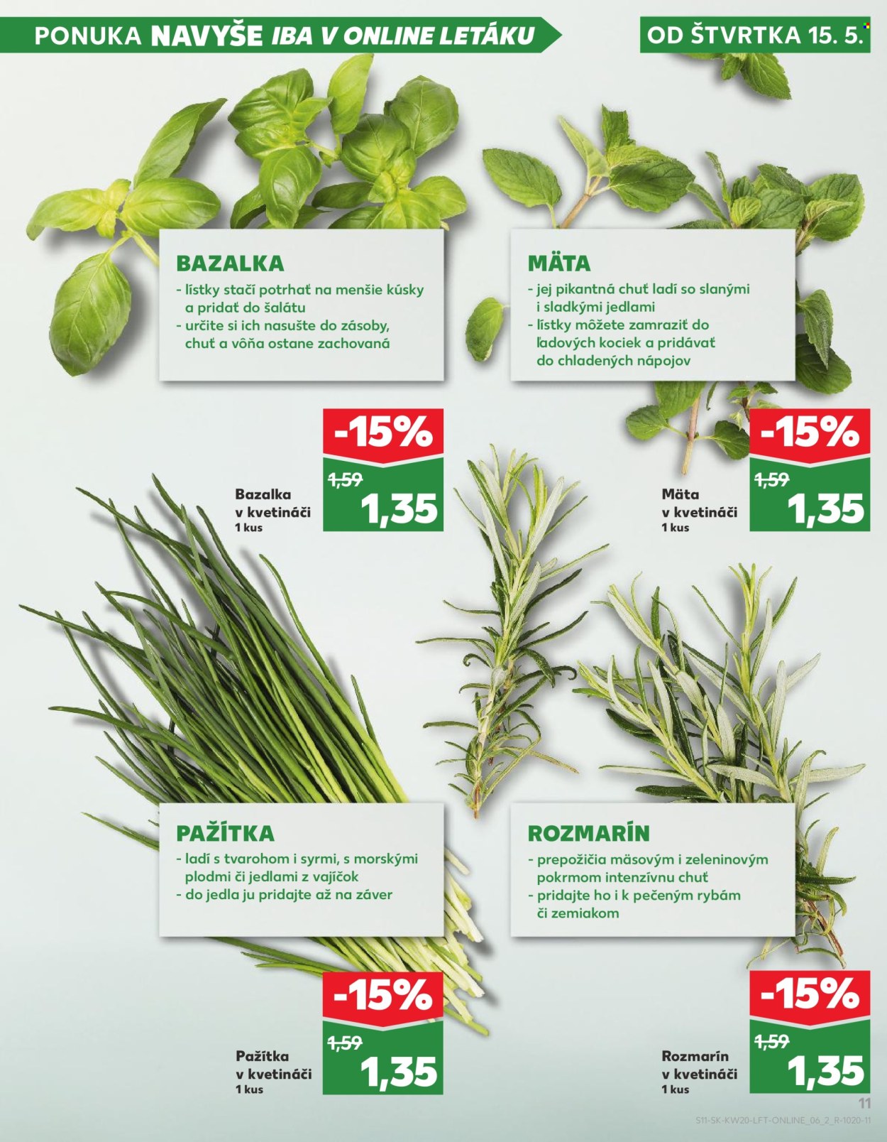 Leták Kaufland - 15.5.2025 - 21.5.2025. Strana 11