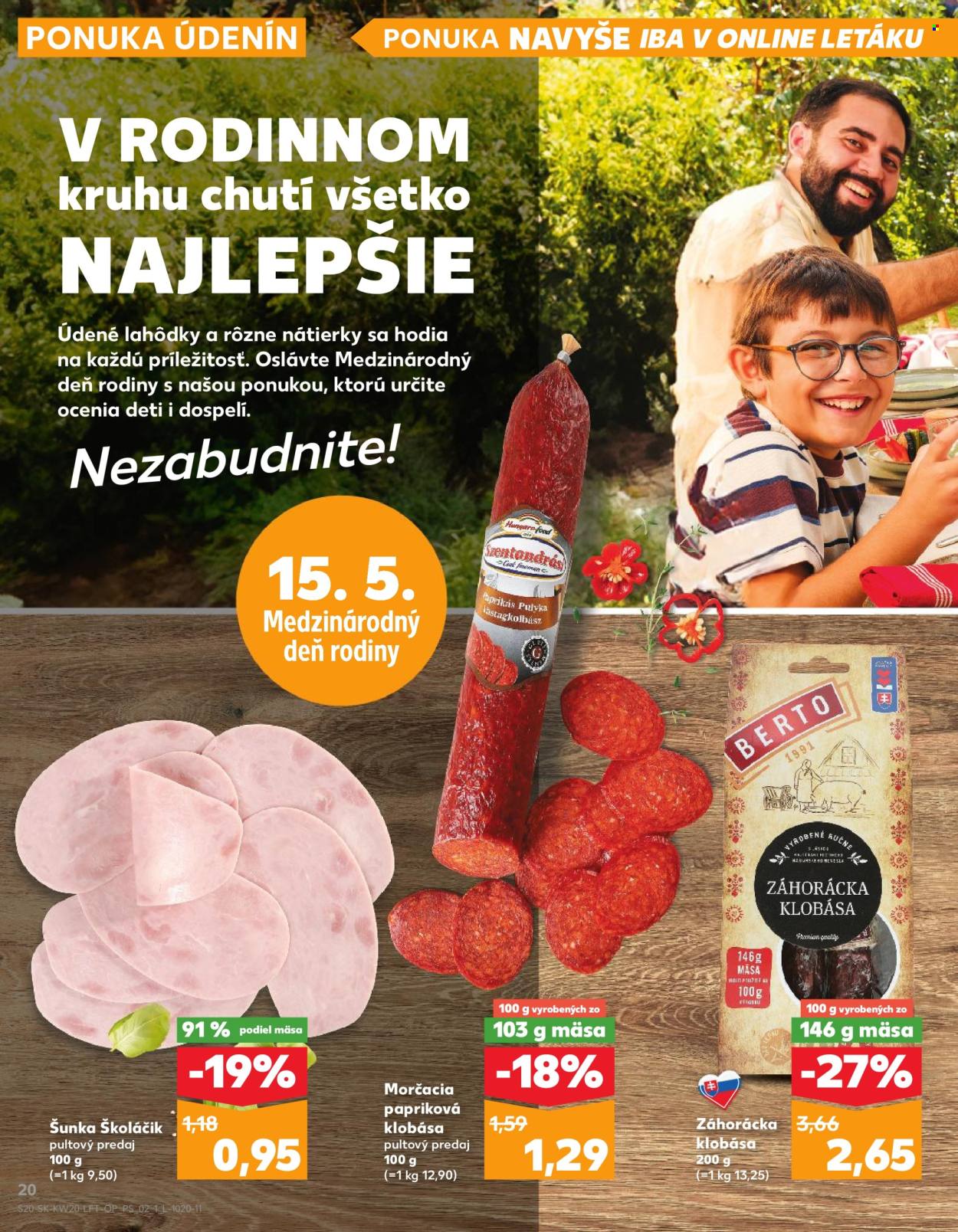 Leták Kaufland - 15.5.2025 - 21.5.2025. Strana 20
