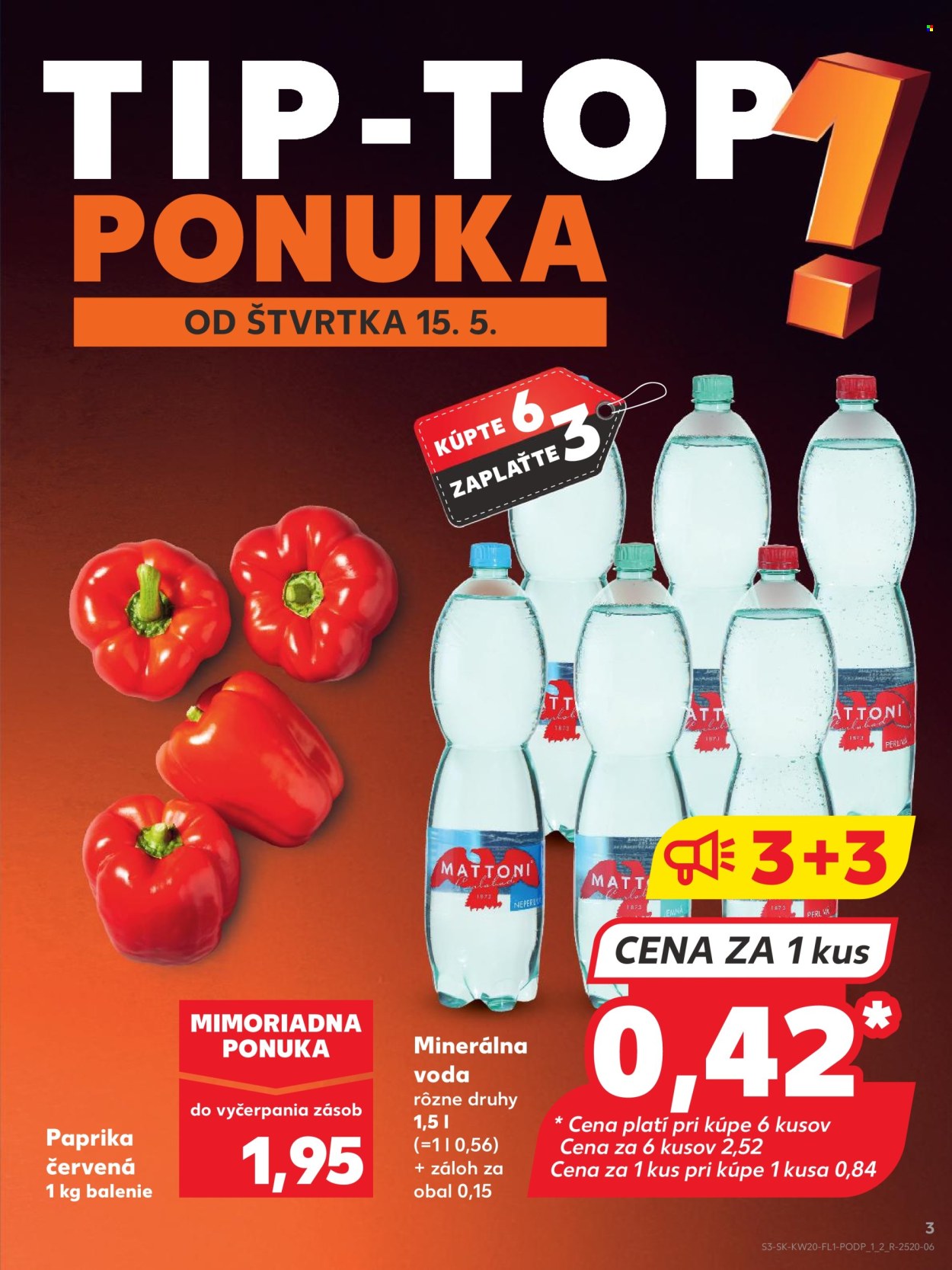 Leták Kaufland - 15.5.2025 - 21.5.2025. Strana 3
