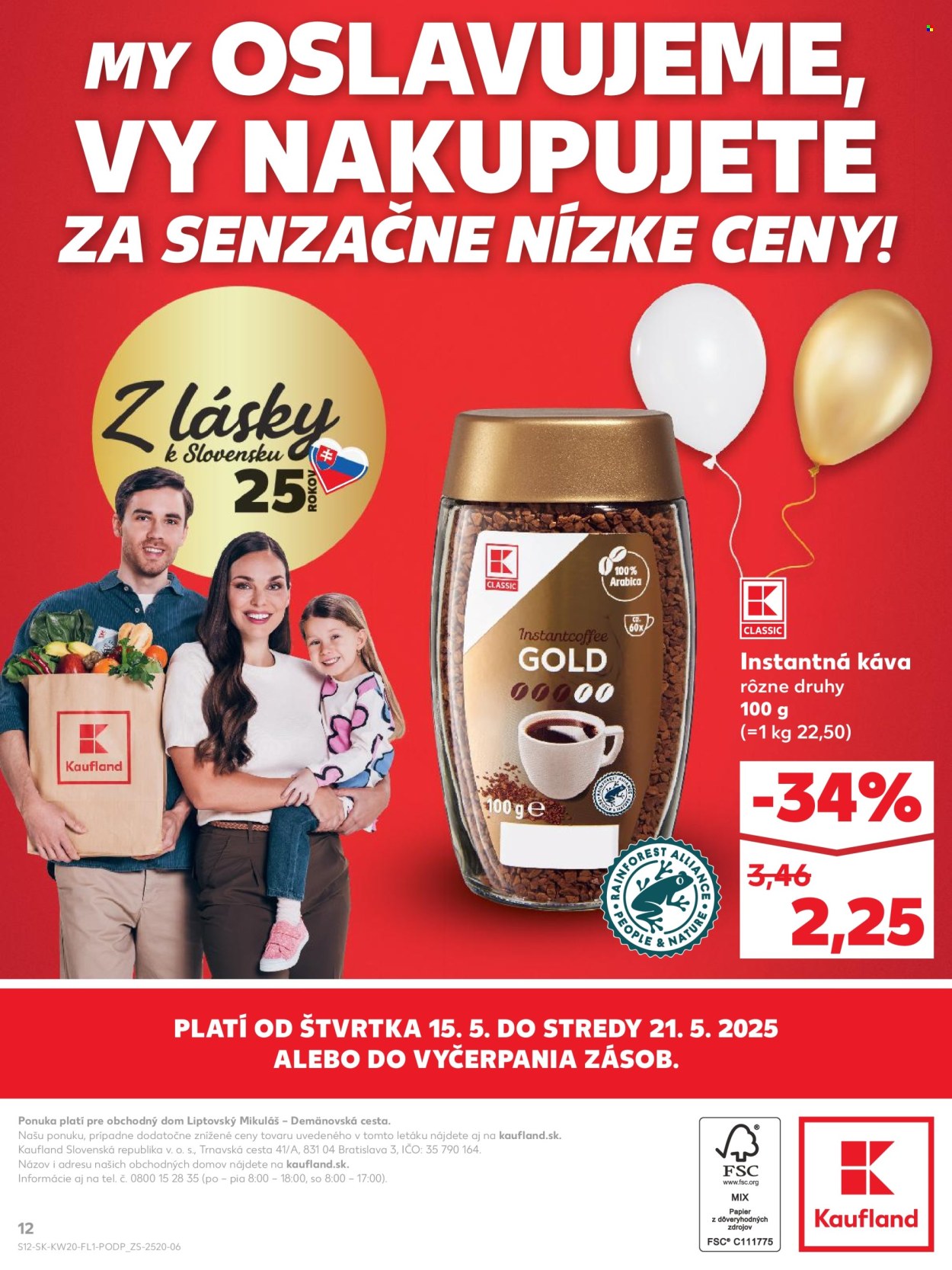 Leták Kaufland - 15.5.2025 - 21.5.2025. Strana 12