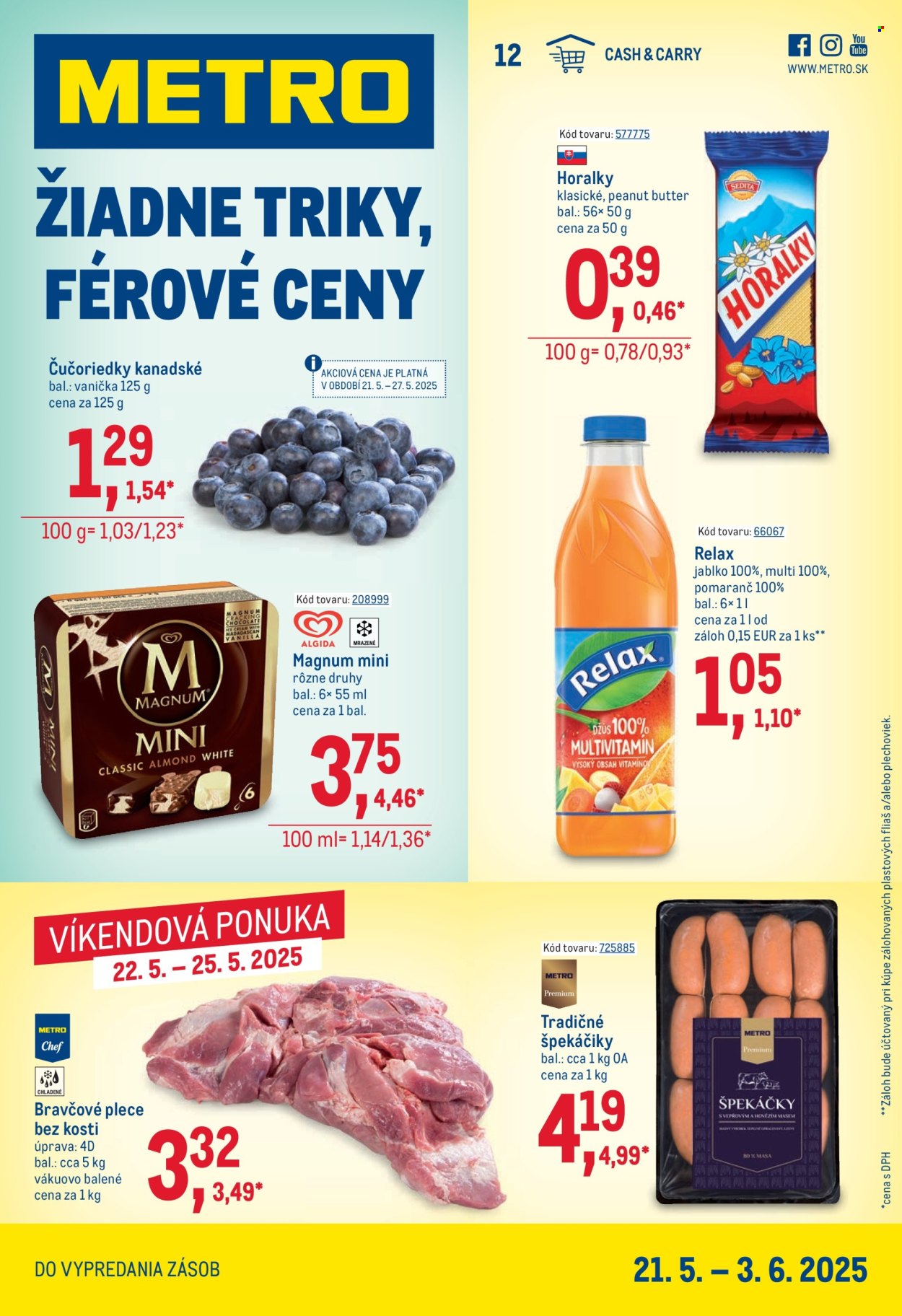 Leták Metro - 21.5.2025 - 3.6.2025. Strana 1