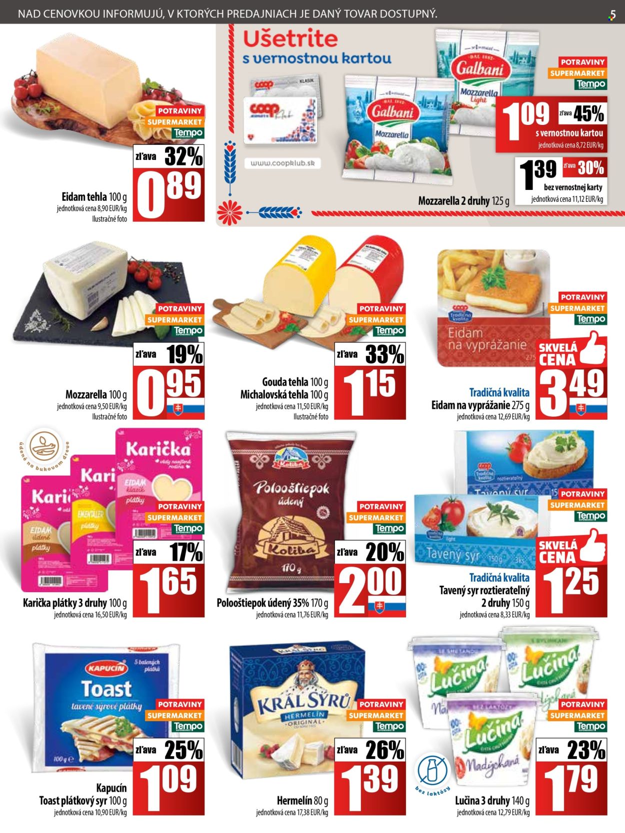 Leták COOP Jednota - 15.5.2025 - 21.5.2025. Strana 5