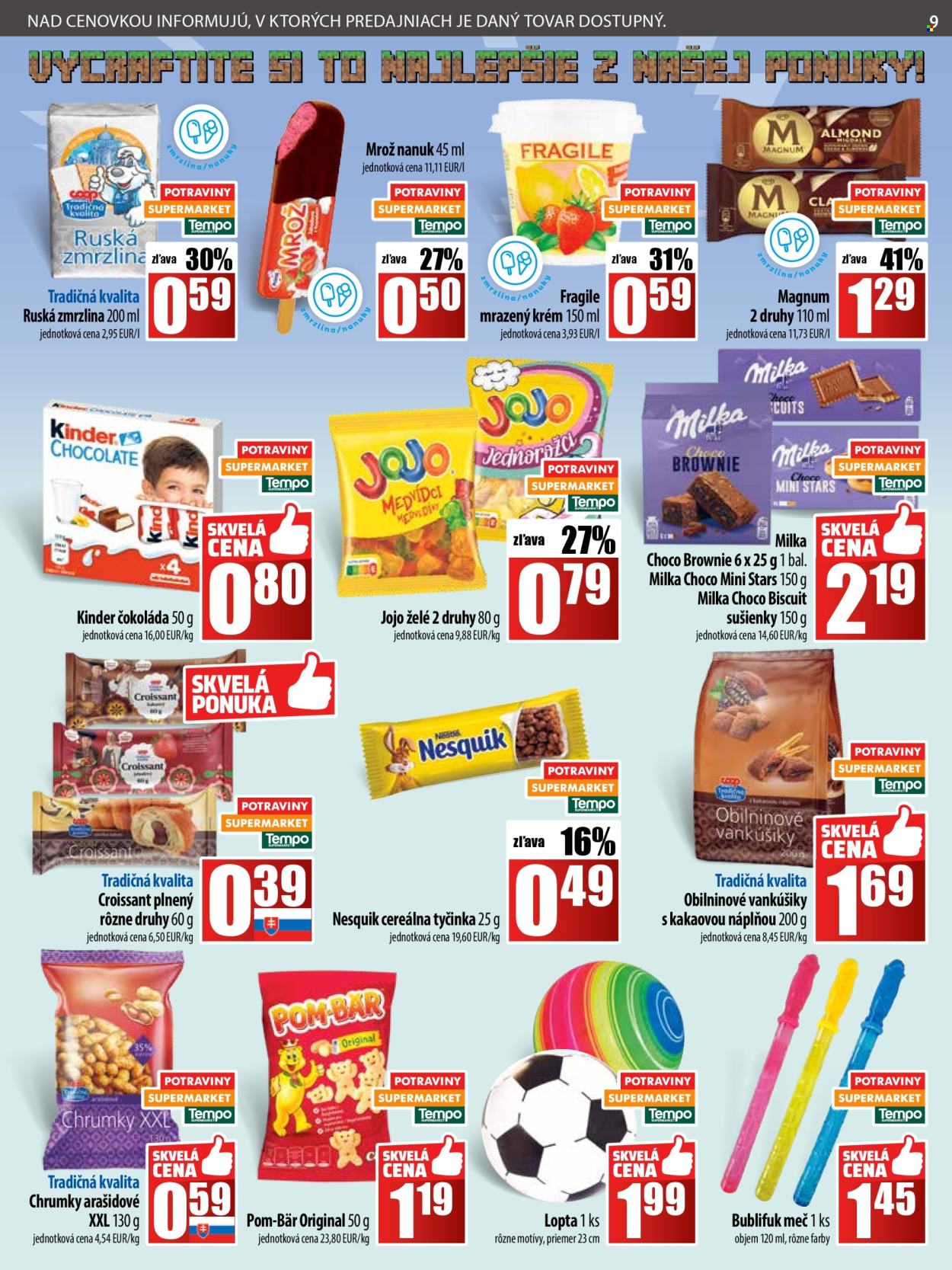 Leták COOP Jednota - 15.5.2025 - 21.5.2025. Strana 9
