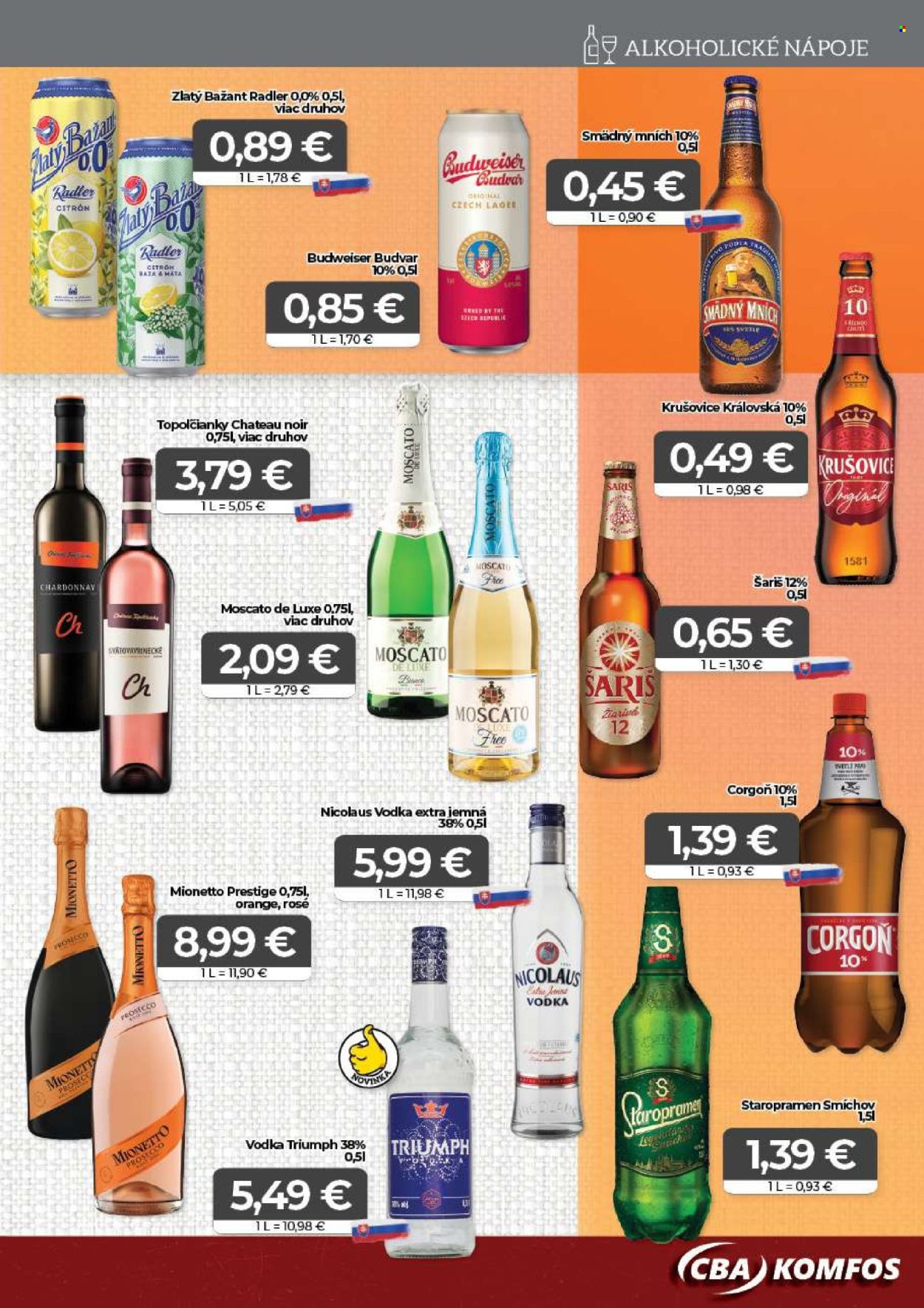 Leták CBA Komfos - 23.5.2025 - 3.6.2025. Strana 13