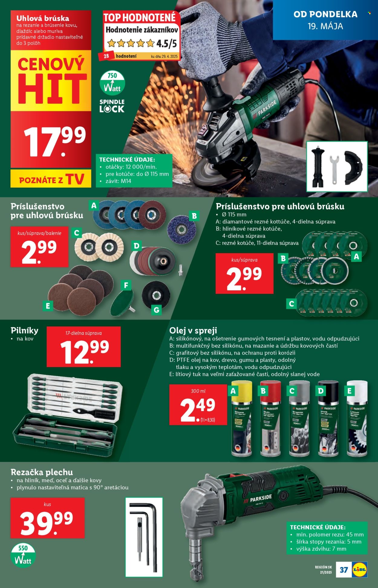 Leták Lidl - 19.5.2025 - 25.5.2025. Strana 51