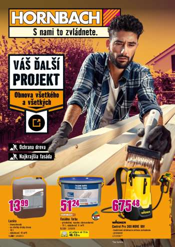 Leták Hornbach - 14.5.2025 - 28.5.2025.