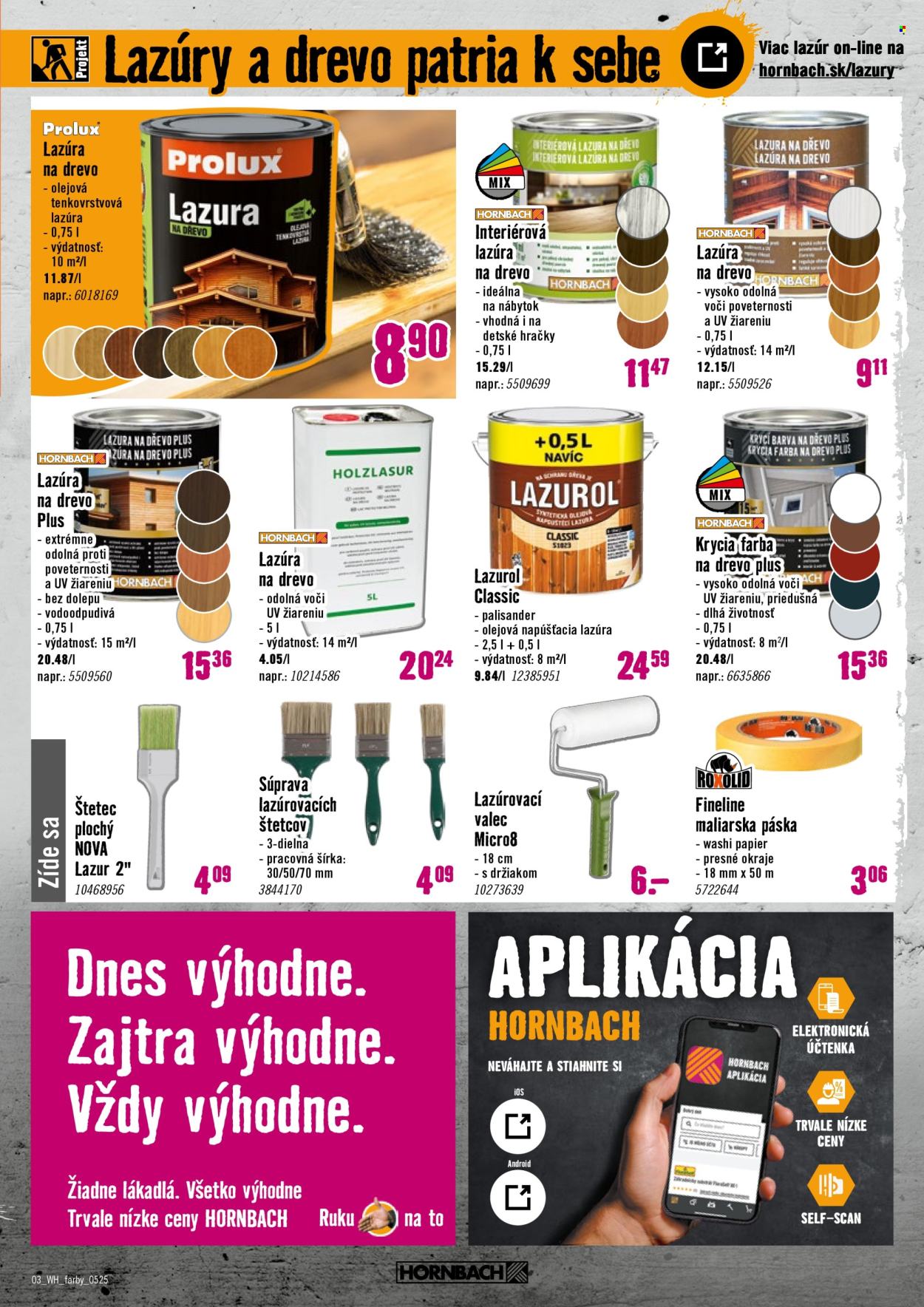 Leták Hornbach - 14.5.2025 - 28.5.2025. Strana 3