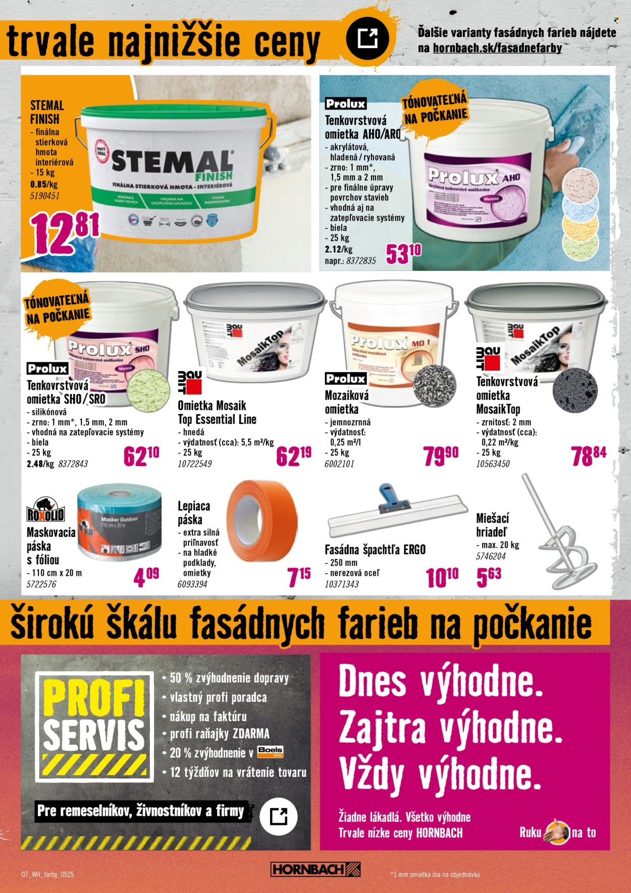 Leták Hornbach - 14.5.2025 - 28.5.2025. Strana 7