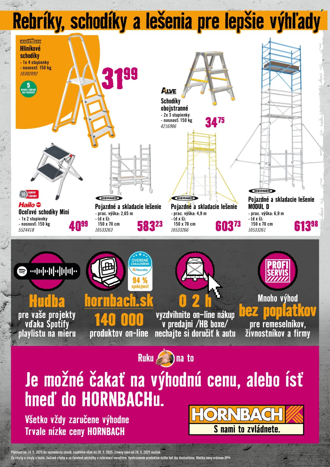 Leták Hornbach - 14.5.2025 - 28.5.2025. Strana 8