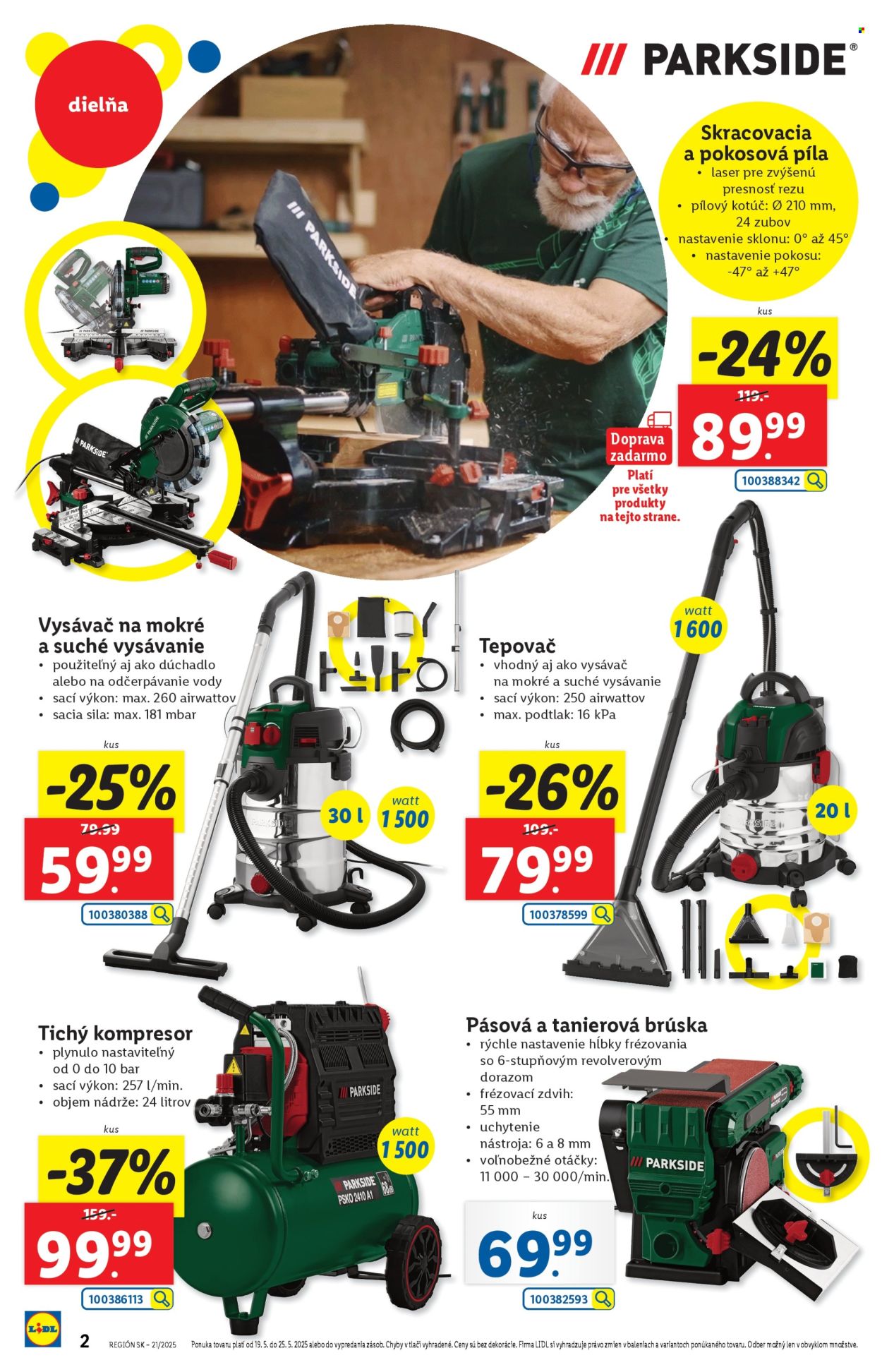 Leták Lidl - 19.5.2025 - 25.5.2025. Strana 2