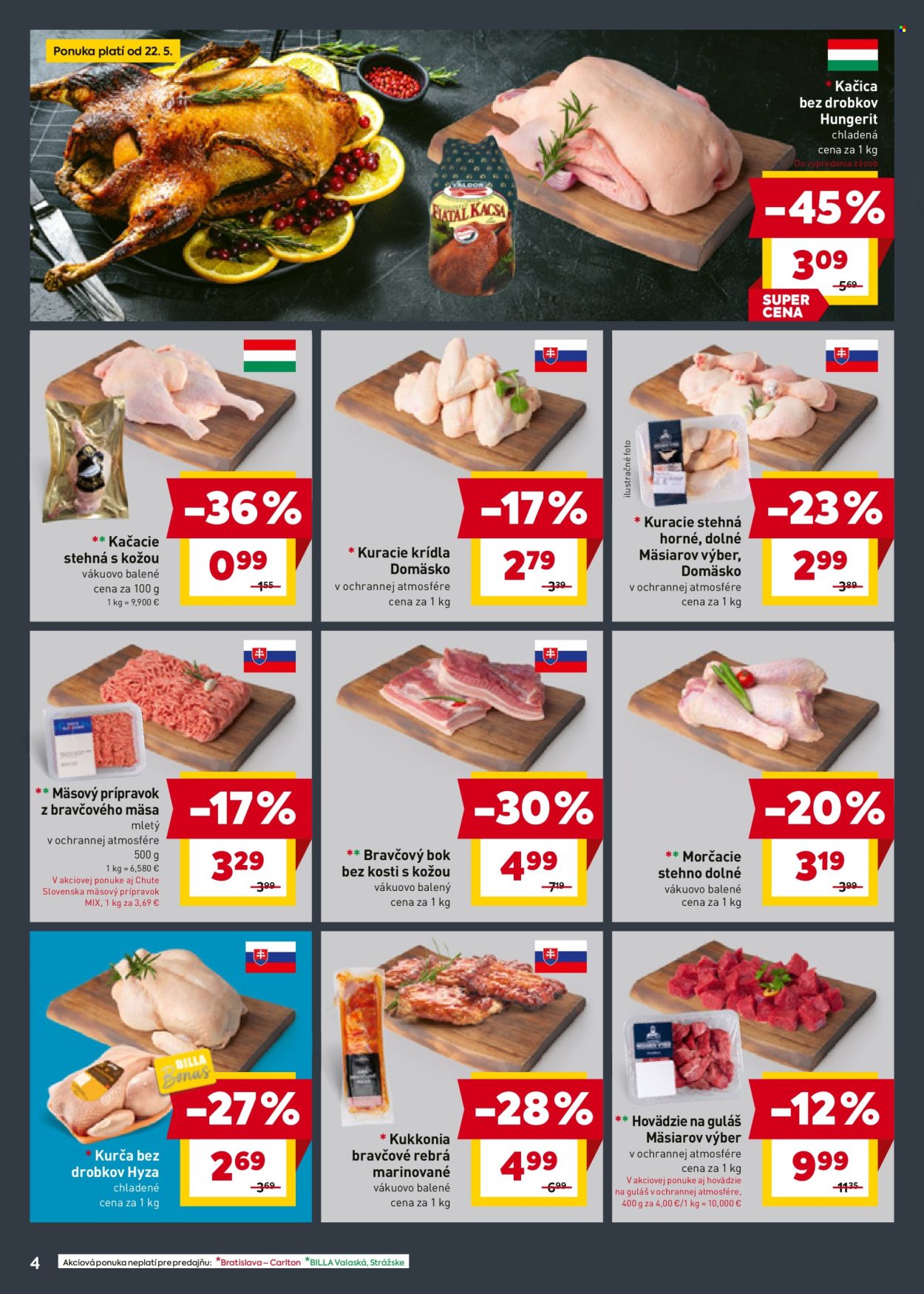 Leták Billa - 21.5.2025 - 27.5.2025. Strana 4
