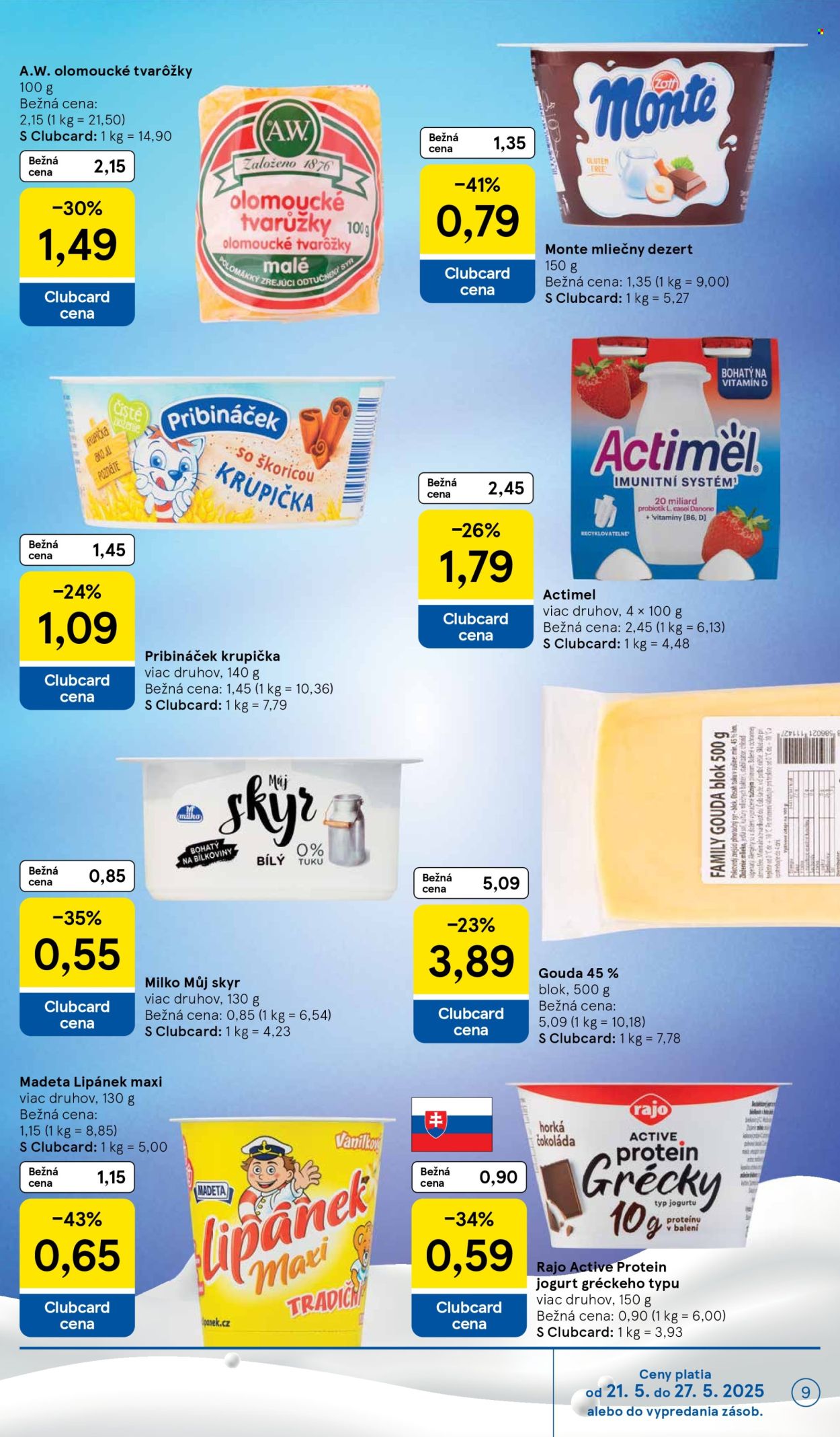 Leták TESCO supermarket - 21.5.2025 - 27.5.2025. Strana 9
