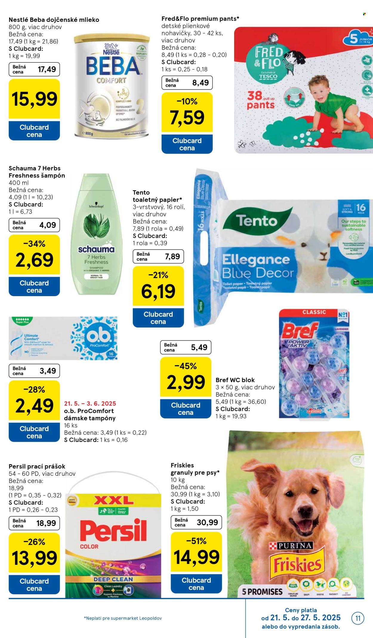 Leták TESCO supermarket - 21.5.2025 - 27.5.2025. Strana 11