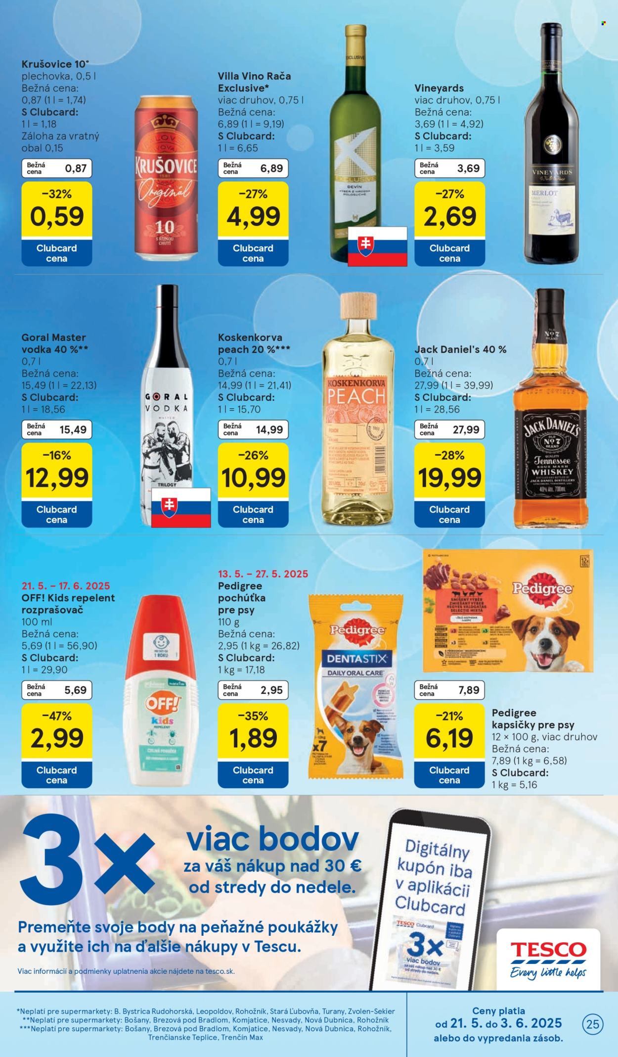 Leták TESCO supermarket - 21.5.2025 - 27.5.2025. Strana 25