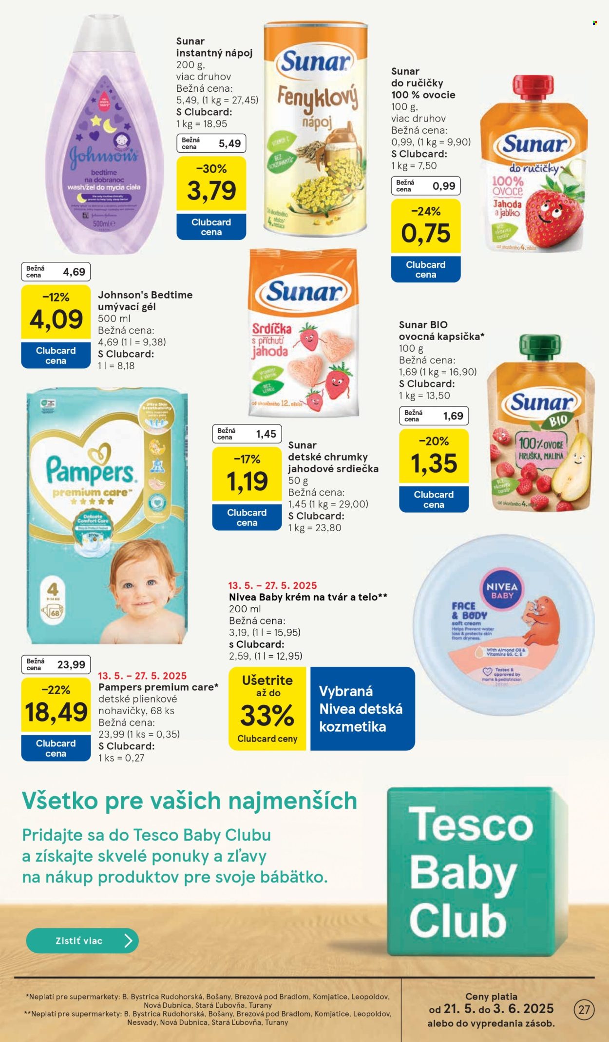 Leták TESCO supermarket - 21.5.2025 - 27.5.2025. Strana 27