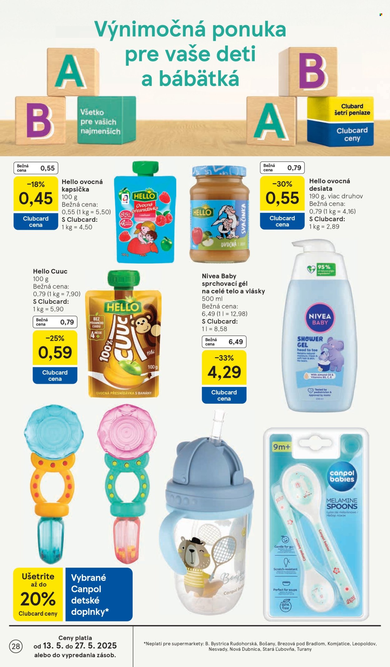 Leták TESCO supermarket - 21.5.2025 - 27.5.2025. Strana 28