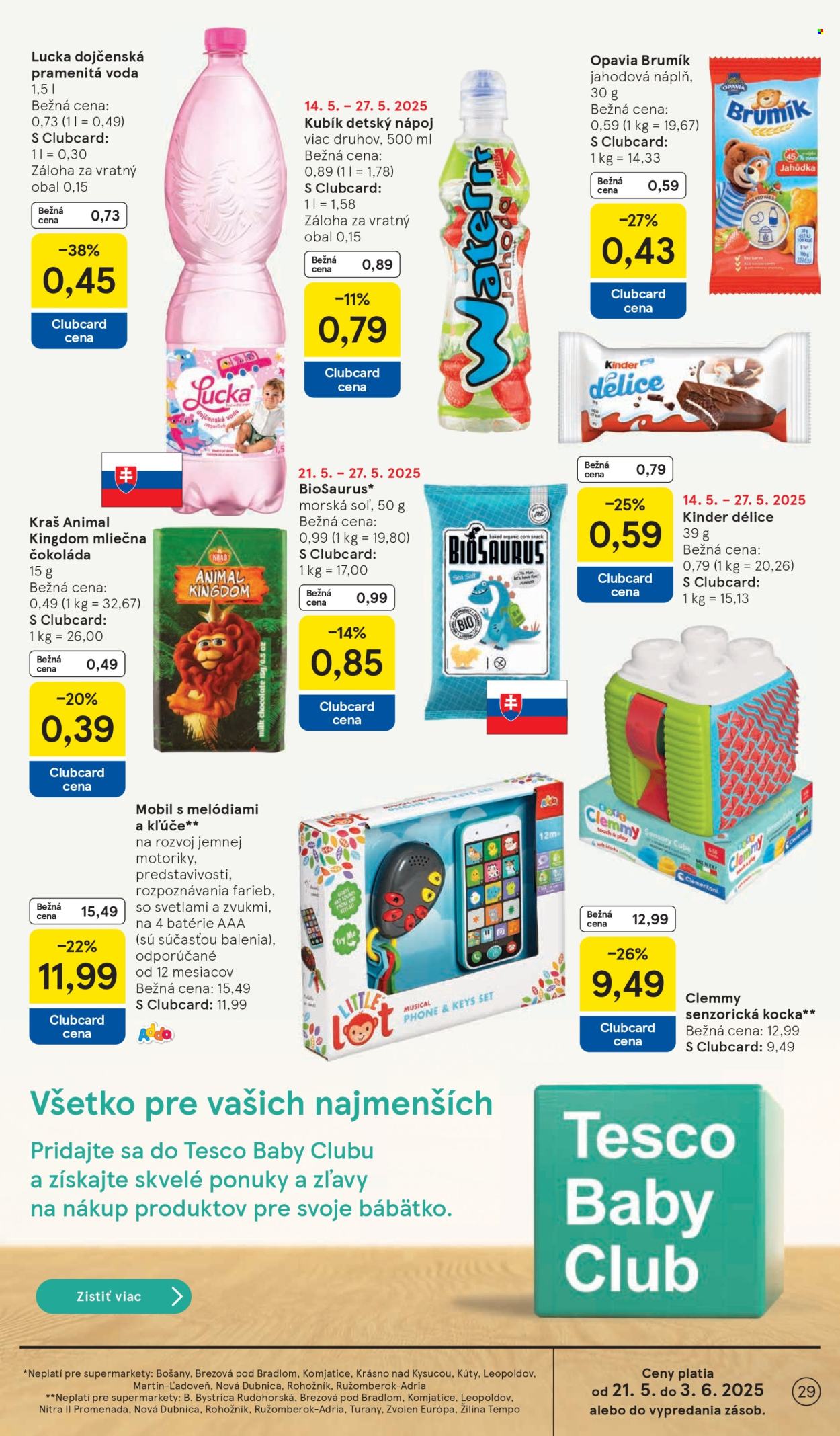 Leták TESCO supermarket - 21.5.2025 - 27.5.2025. Strana 29