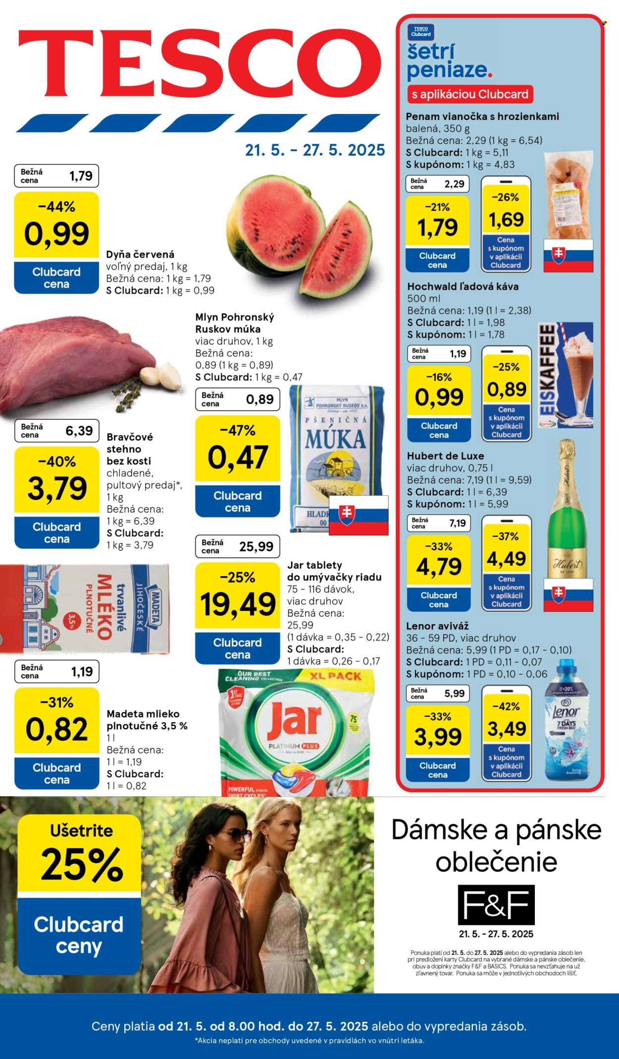Leták TESCO - 21.5.2025 - 27.5.2025. Strana 1