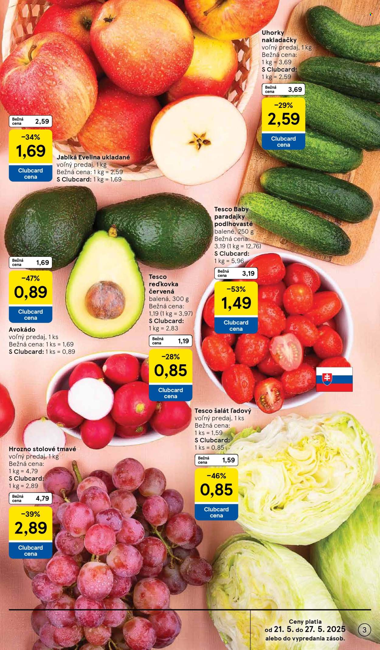 Leták TESCO - 21.5.2025 - 27.5.2025. Strana 3