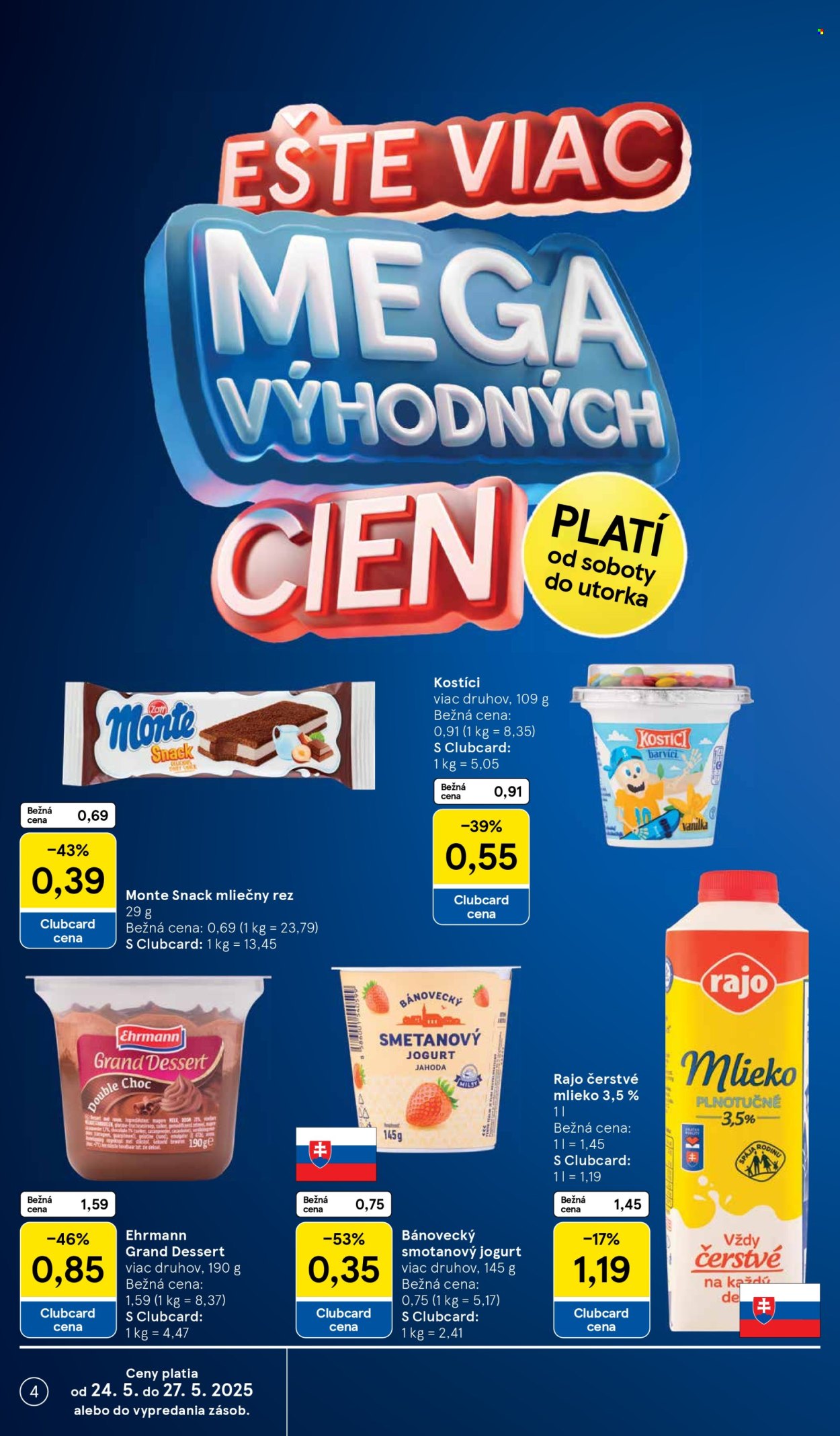 Leták TESCO - 21.5.2025 - 27.5.2025. Strana 4