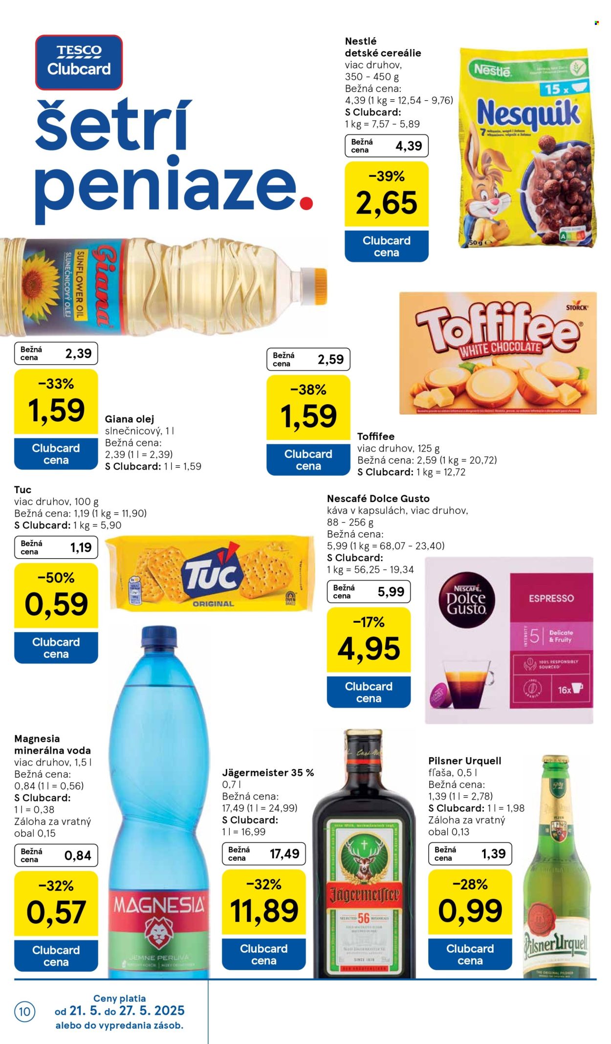 Leták TESCO - 21.5.2025 - 27.5.2025. Strana 10
