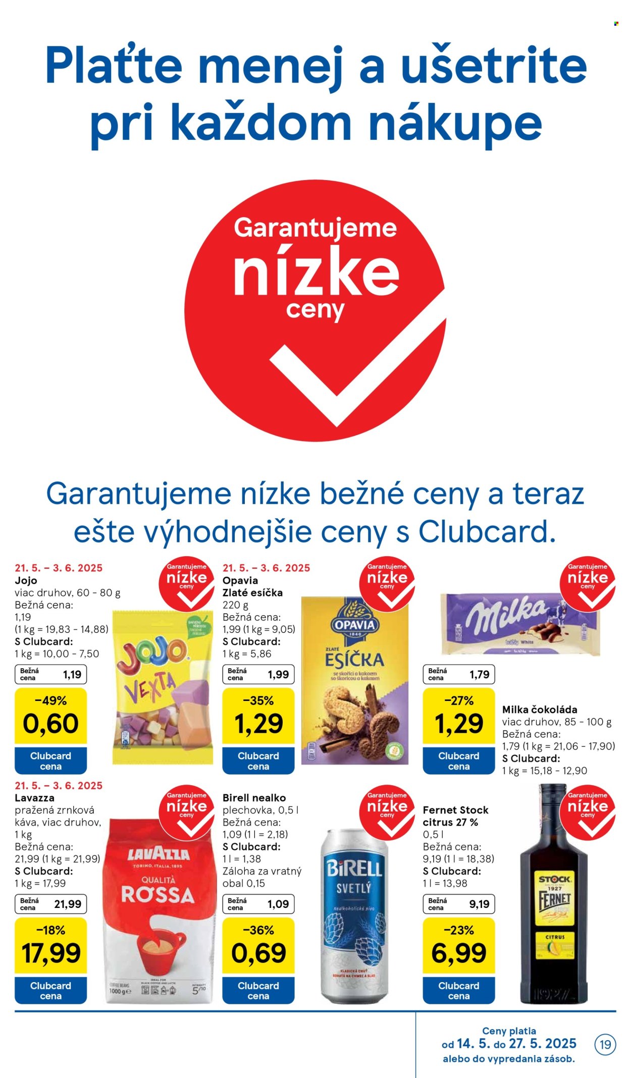 Leták TESCO - 21.5.2025 - 27.5.2025. Strana 19