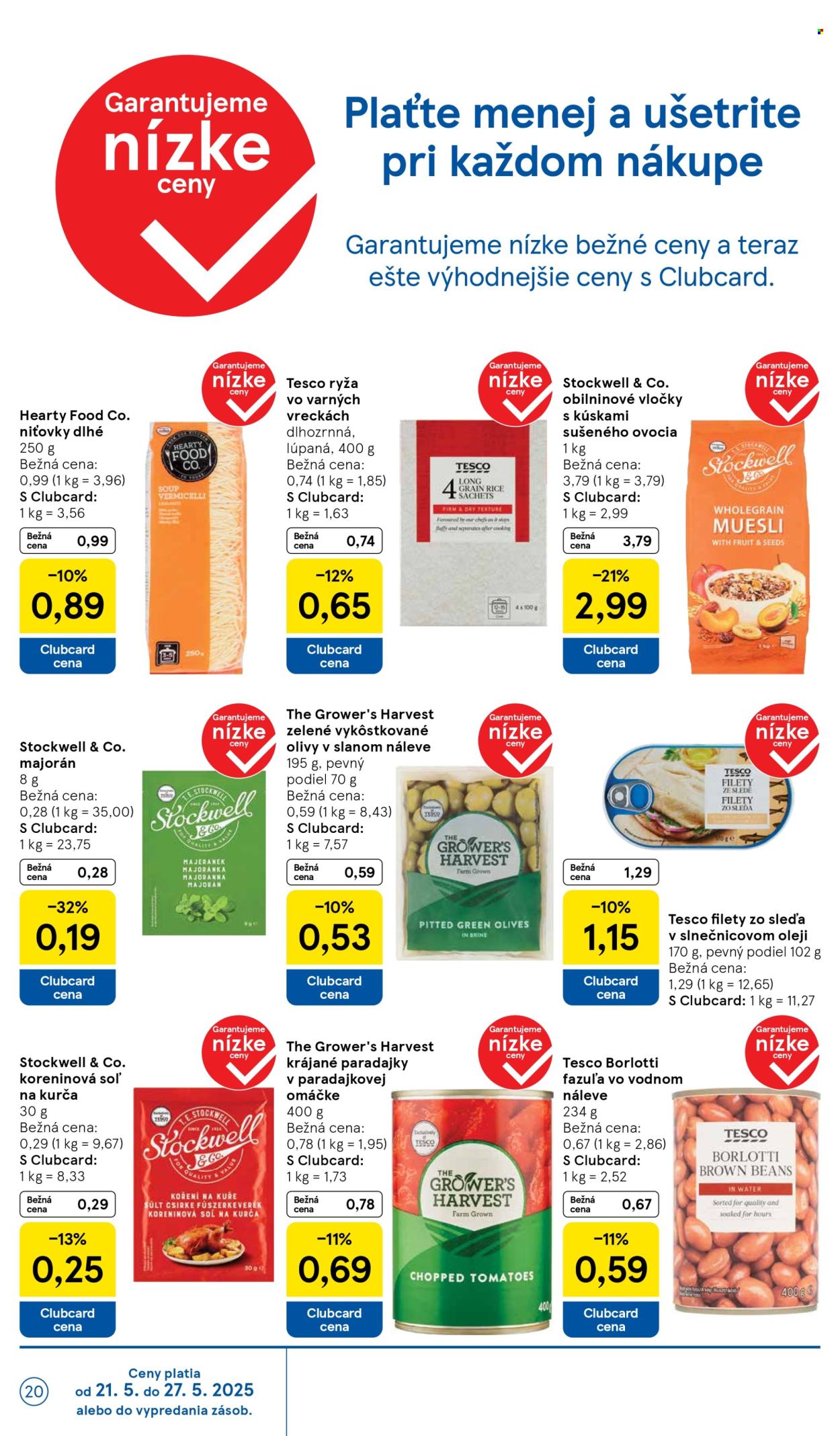 Leták TESCO - 21.5.2025 - 27.5.2025. Strana 20