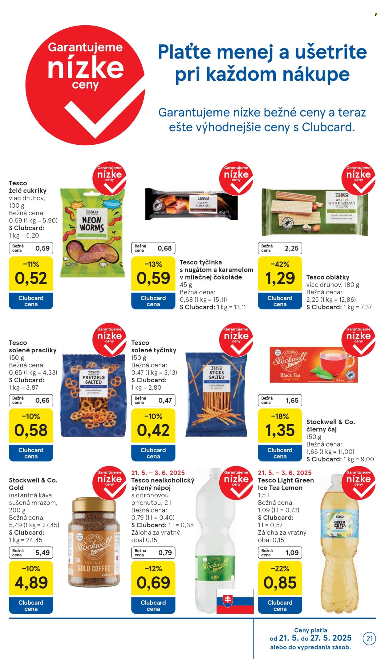 Leták TESCO - 21.5.2025 - 27.5.2025. Strana 21