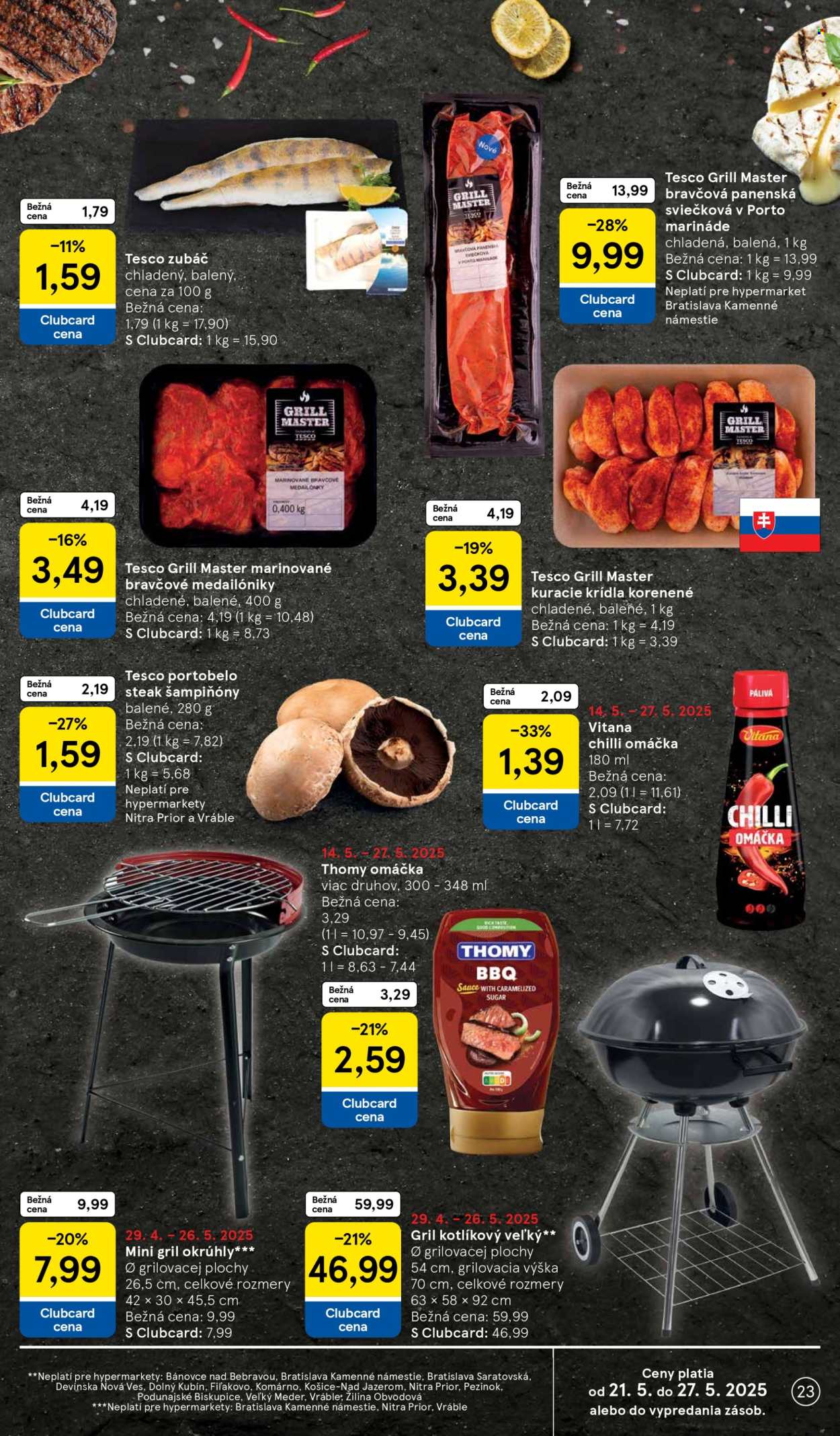 Leták TESCO - 21.5.2025 - 27.5.2025. Strana 23