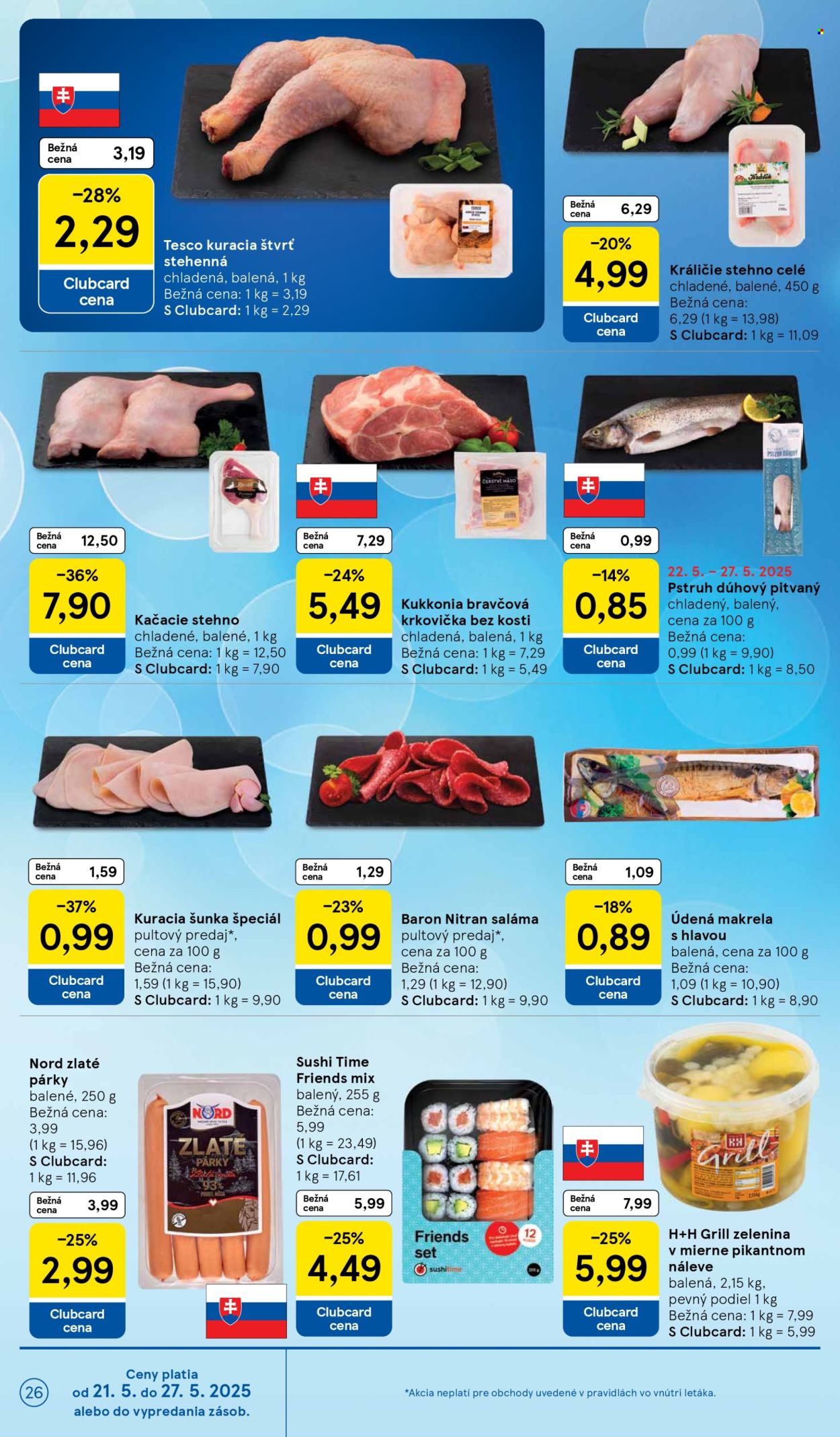 Leták TESCO - 21.5.2025 - 27.5.2025. Strana 26