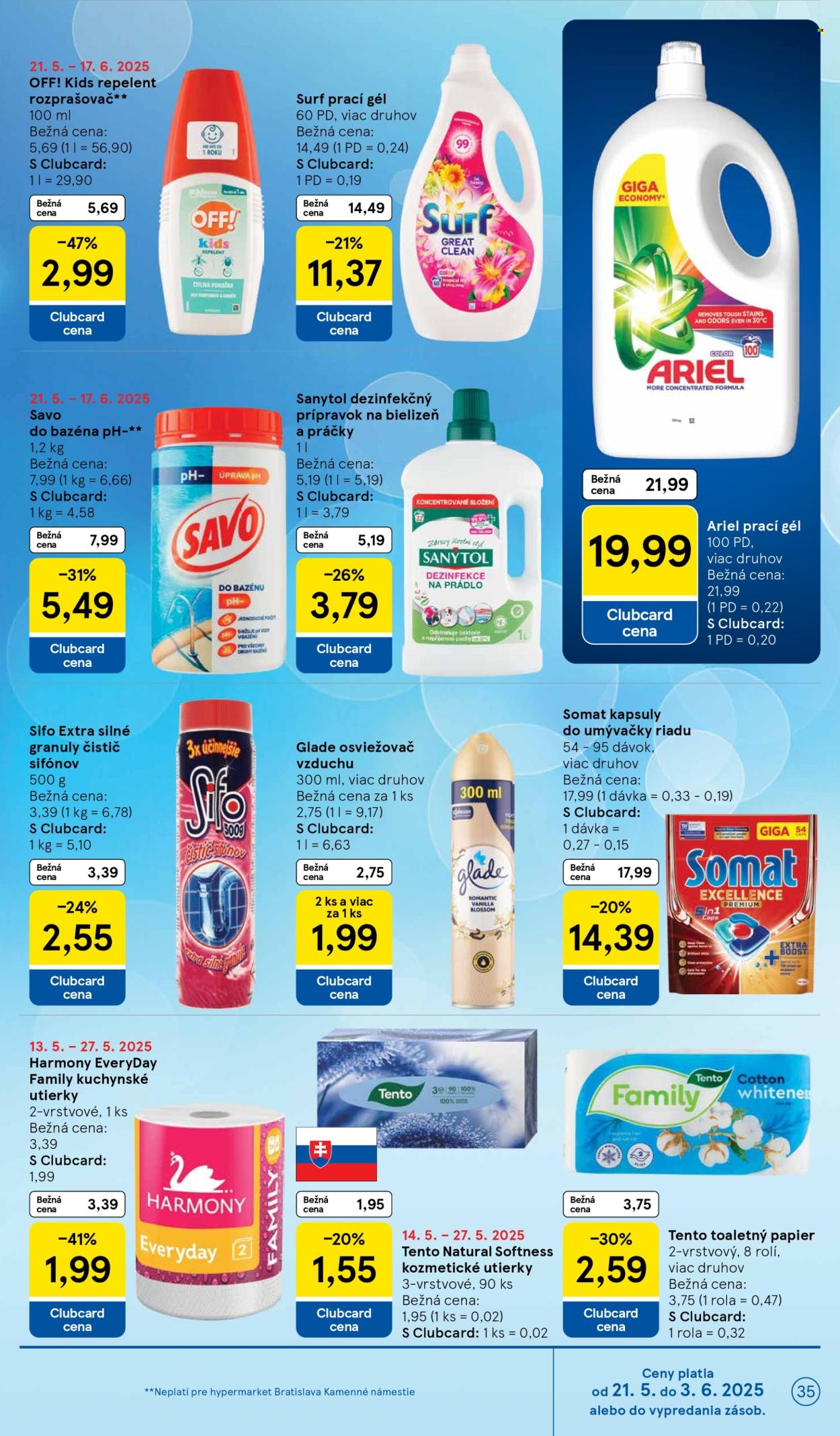 Leták TESCO - 21.5.2025 - 27.5.2025. Strana 35