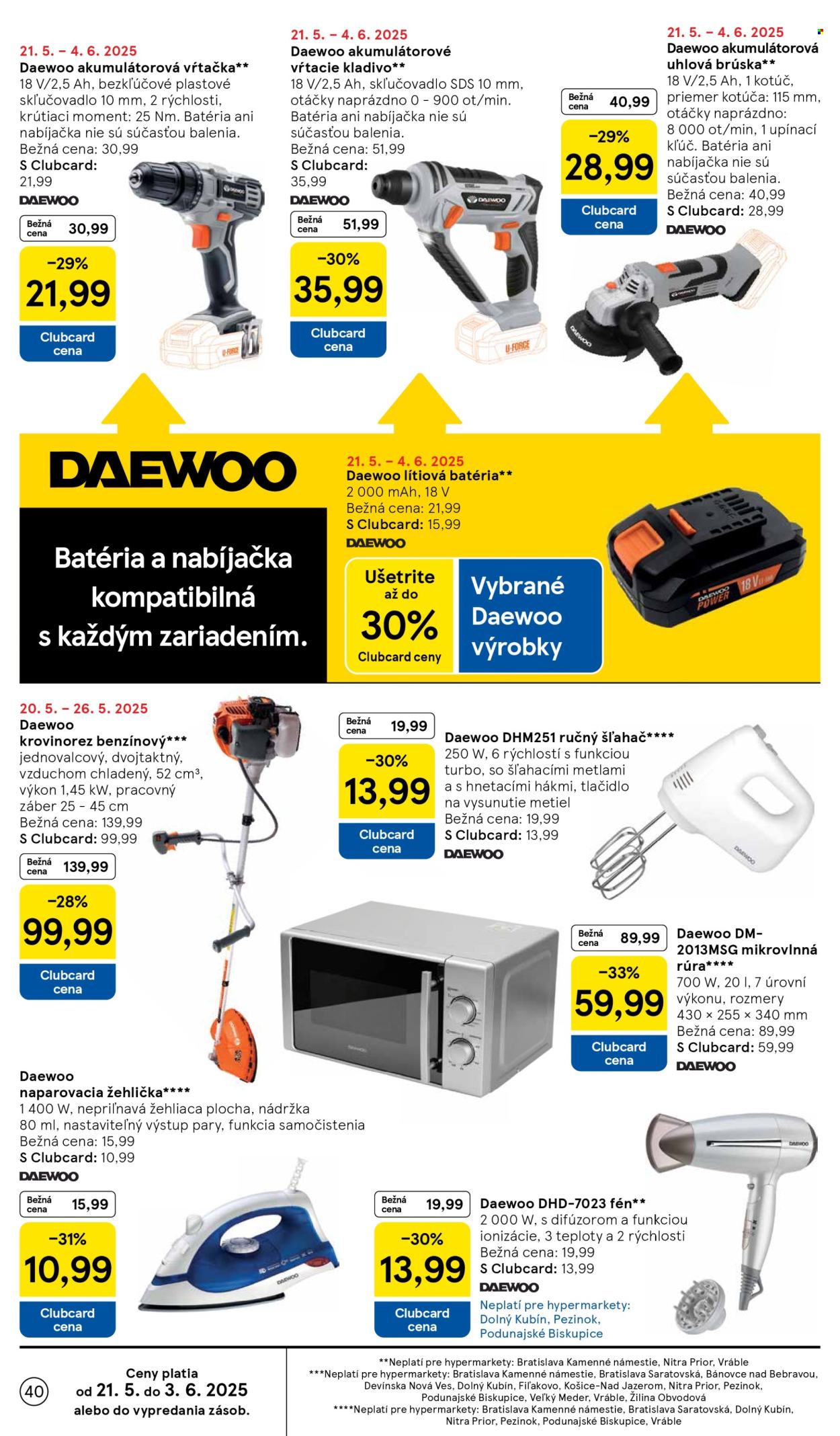 Leták TESCO - 21.5.2025 - 27.5.2025. Strana 40