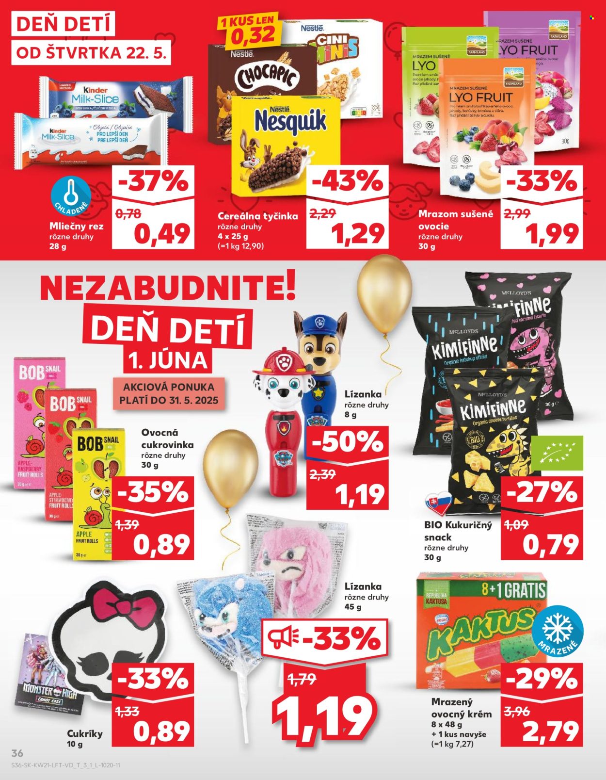 Leták Kaufland - 22.5.2025 - 28.5.2025. Strana 36