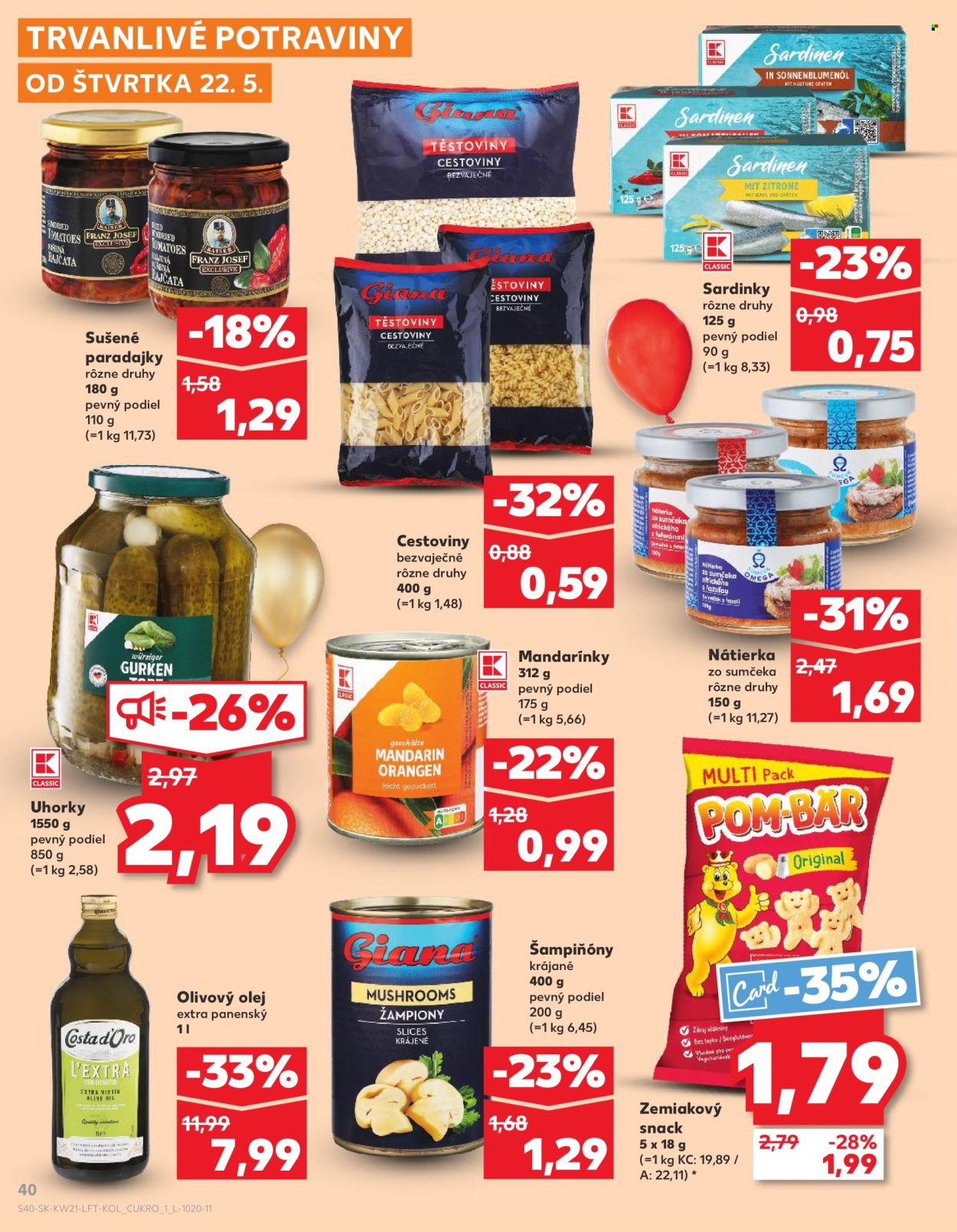 Leták Kaufland - 22.5.2025 - 28.5.2025. Strana 40