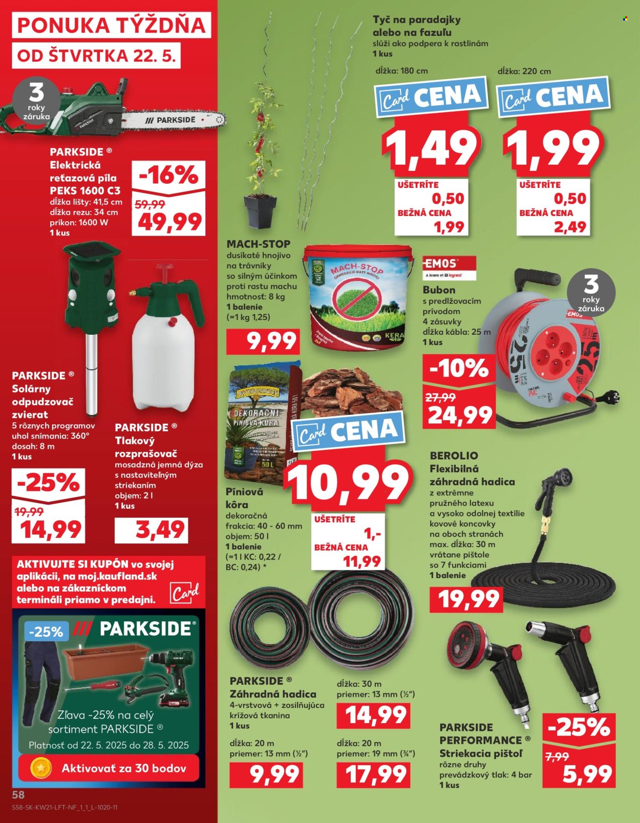 Leták Kaufland - 22.5.2025 - 28.5.2025. Strana 58