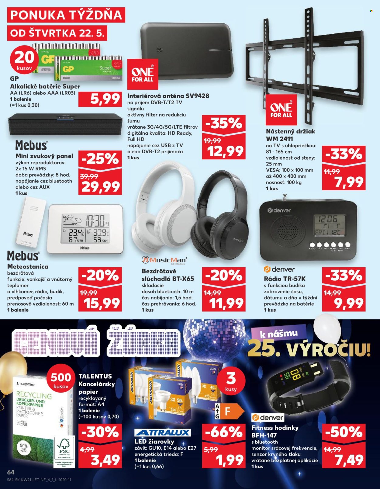 Leták Kaufland - 22.5.2025 - 28.5.2025. Strana 64