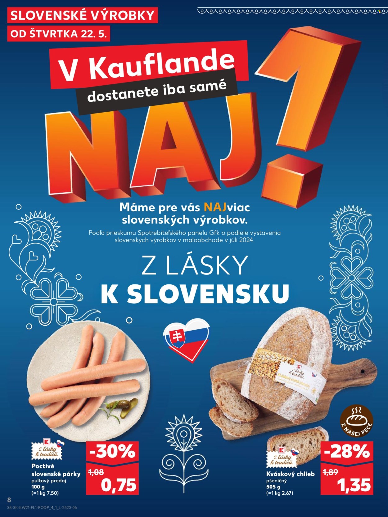 Leták Kaufland - 22.5.2025 - 28.5.2025. Strana 8