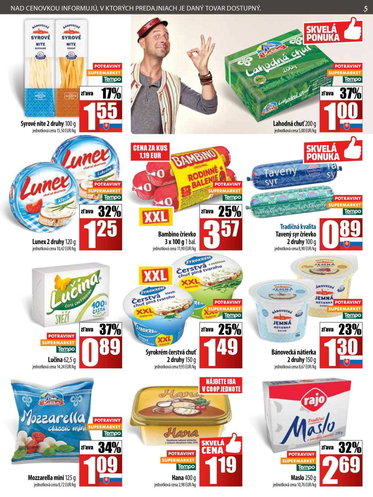 Leták COOP Jednota - 22.5.2025 - 28.5.2025. Strana 5