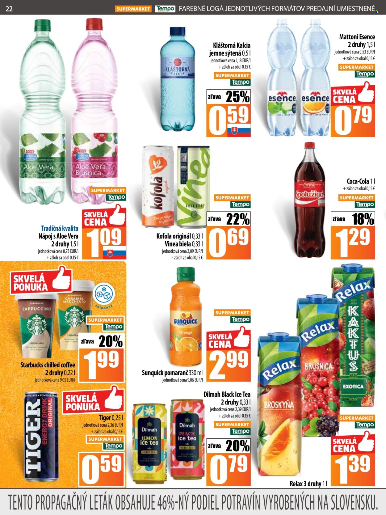 Leták COOP Jednota - 22.5.2025 - 28.5.2025. Strana 22