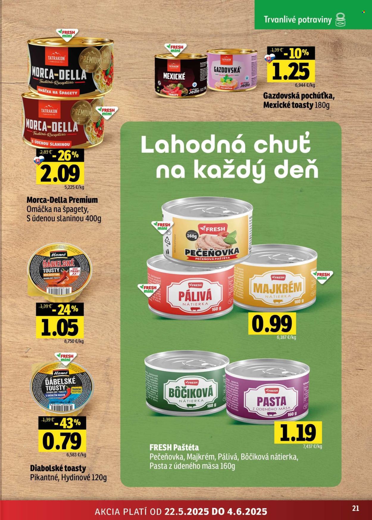 Leták FRESH - 22.5.2025 - 4.6.2025. Strana 21