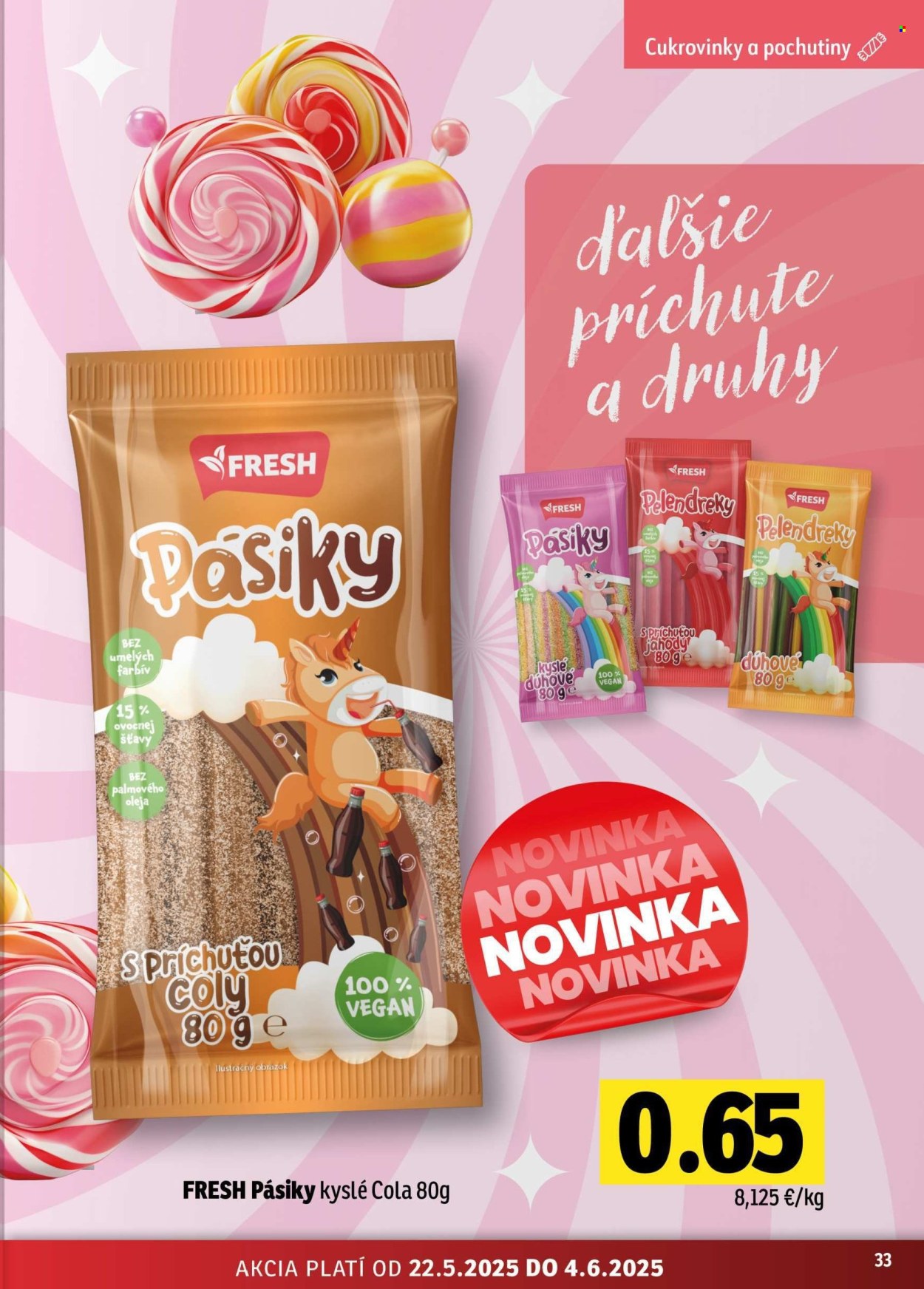Leták FRESH - 22.5.2025 - 4.6.2025. Strana 33