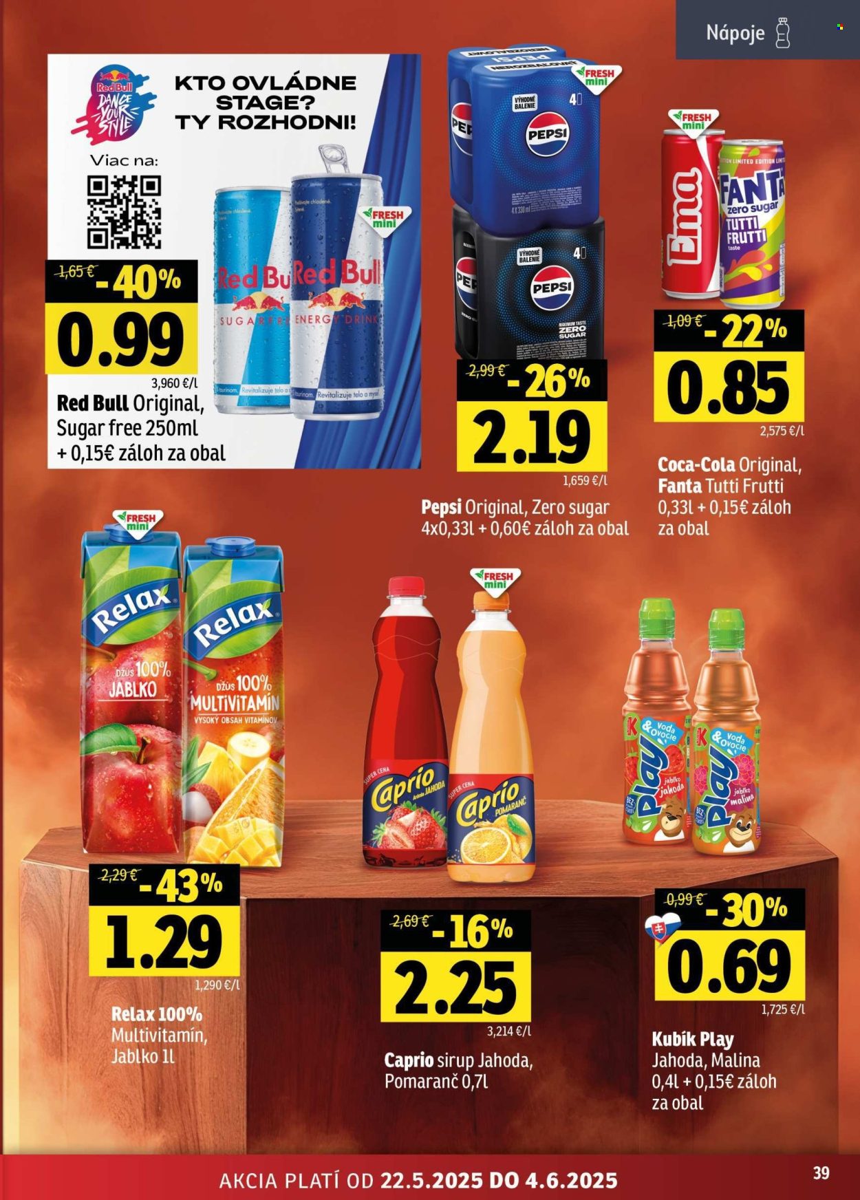 Leták FRESH - 22.5.2025 - 4.6.2025. Strana 39