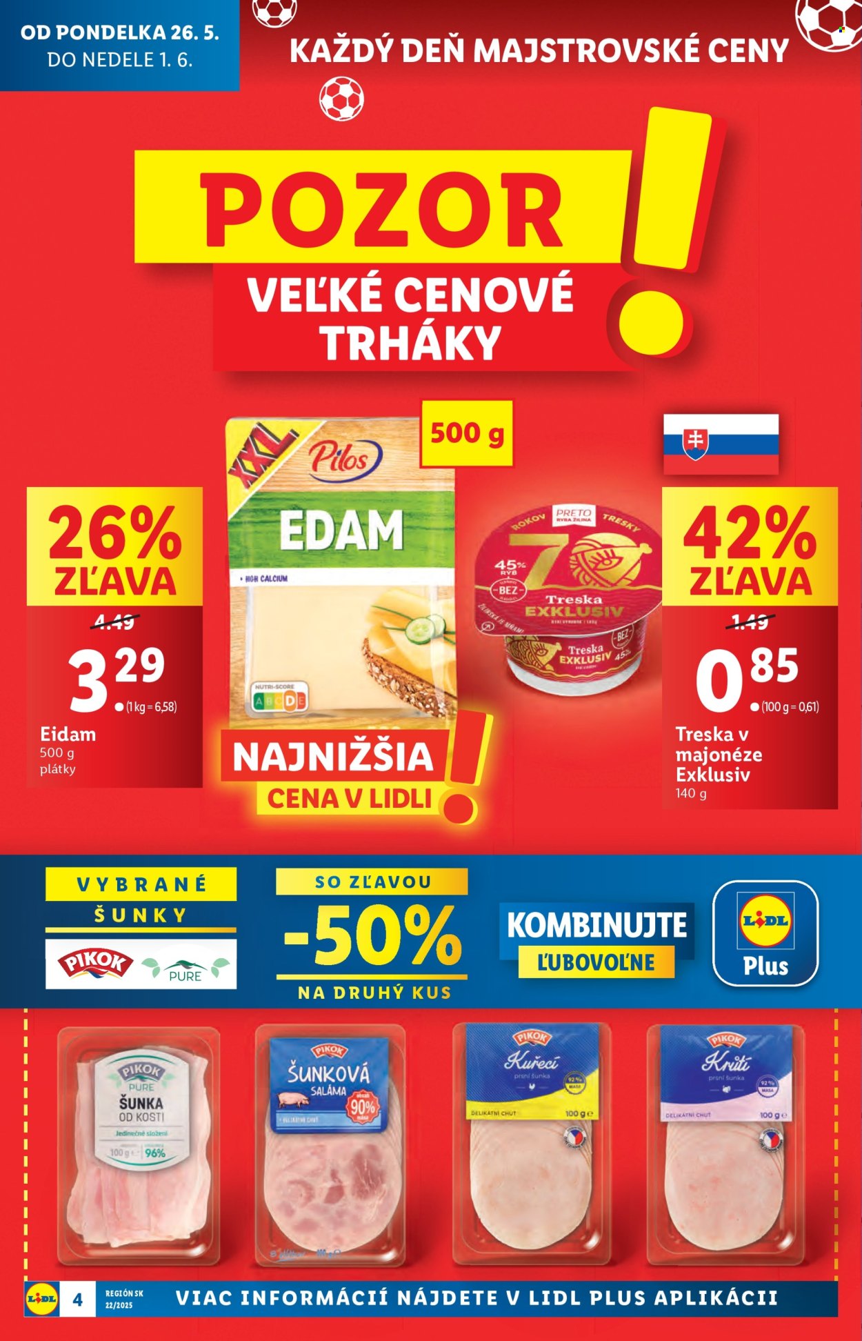 Leták Lidl - 26.5.2025 - 1.6.2025. Strana 4