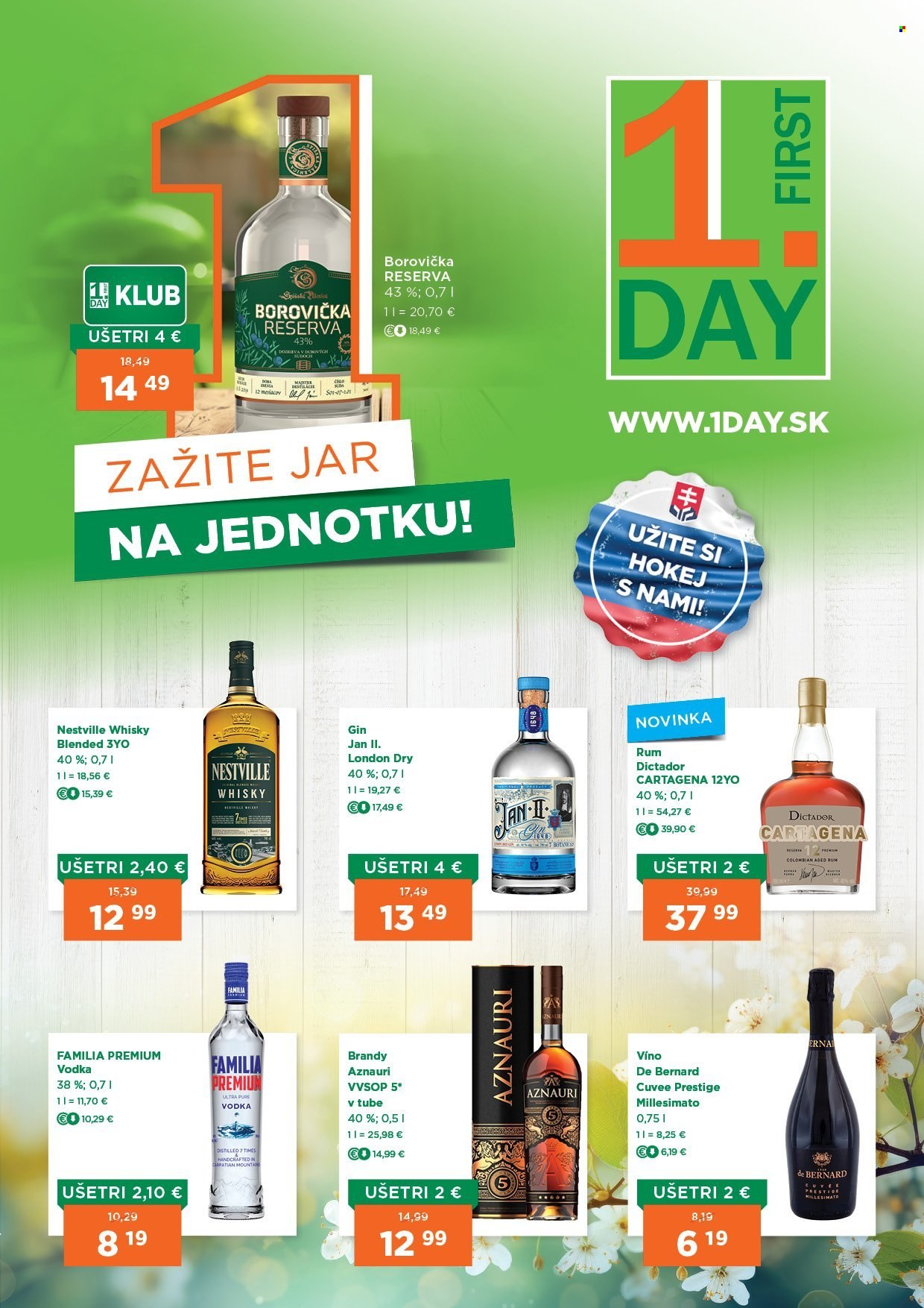 Leták 1Day - 22.5.2025 - 4.6.2025. Strana 1