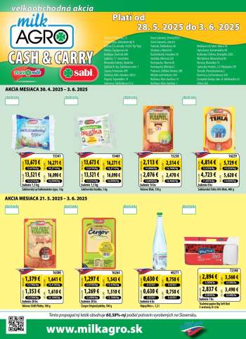 Leták Milk AGRO - 28.5.2025 - 3.6.2025.