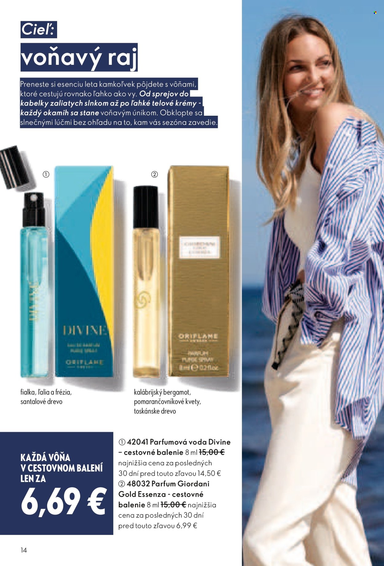 Leták Oriflame - 15.6.2025 - 5.7.2025. Strana 14