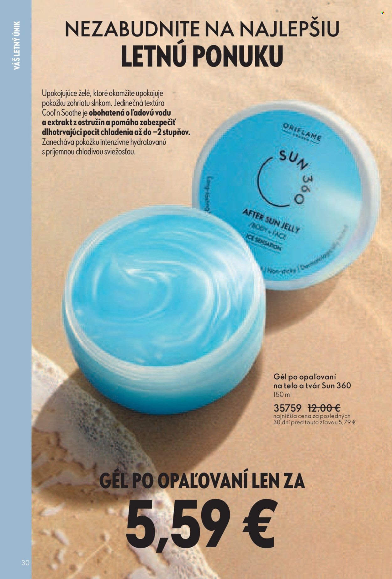 Leták Oriflame - 15.6.2025 - 5.7.2025. Strana 30
