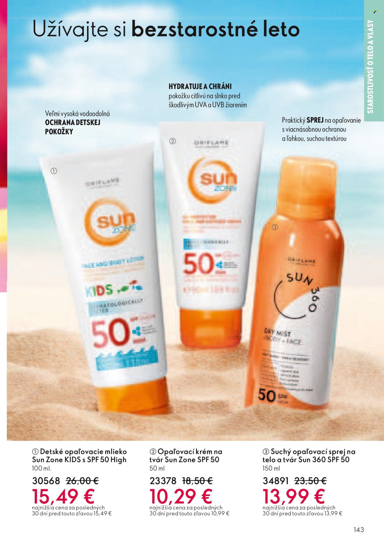 Leták Oriflame - 15.6.2025 - 5.7.2025. Strana 143